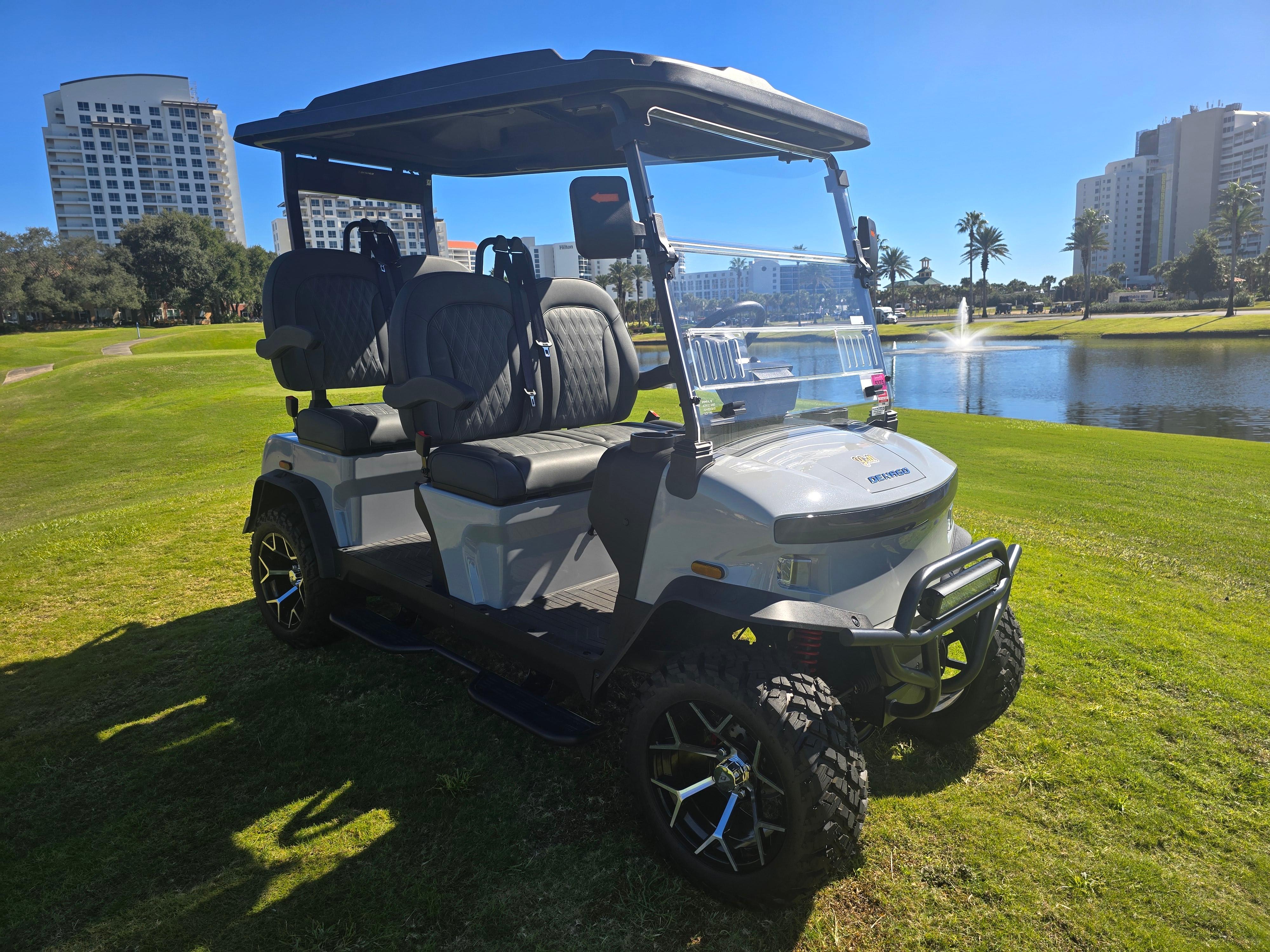 4 Seat Golf Cart Included