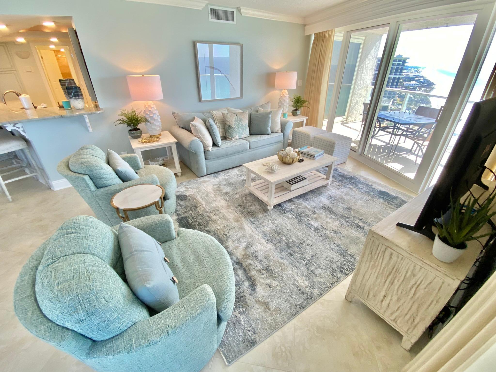 Living Room with views