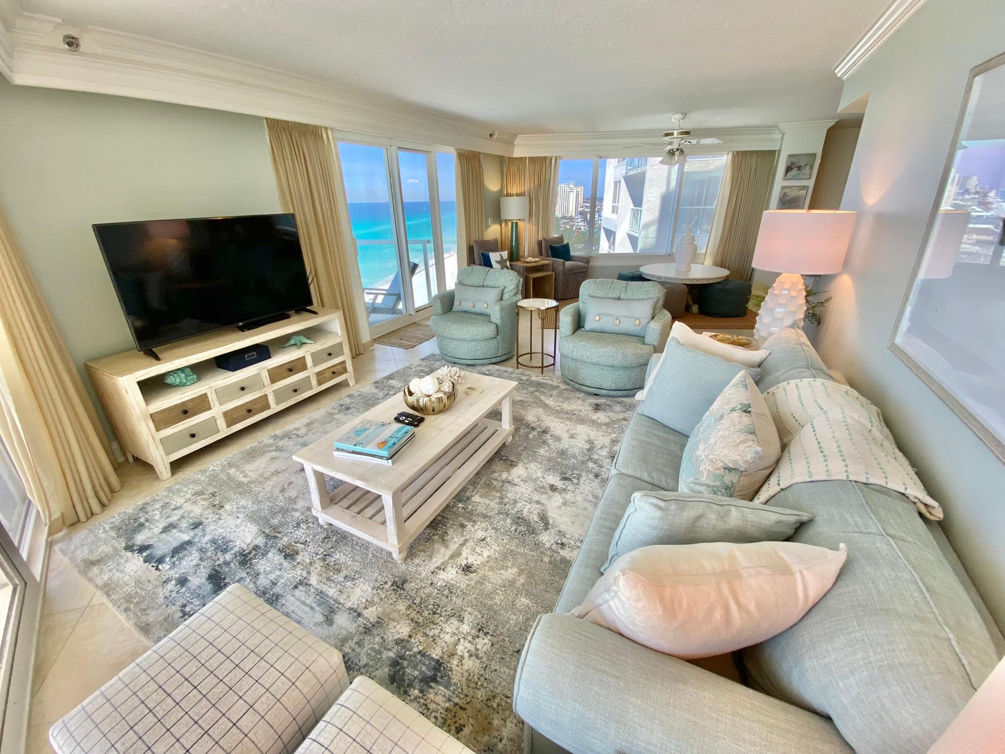 Living Room with views