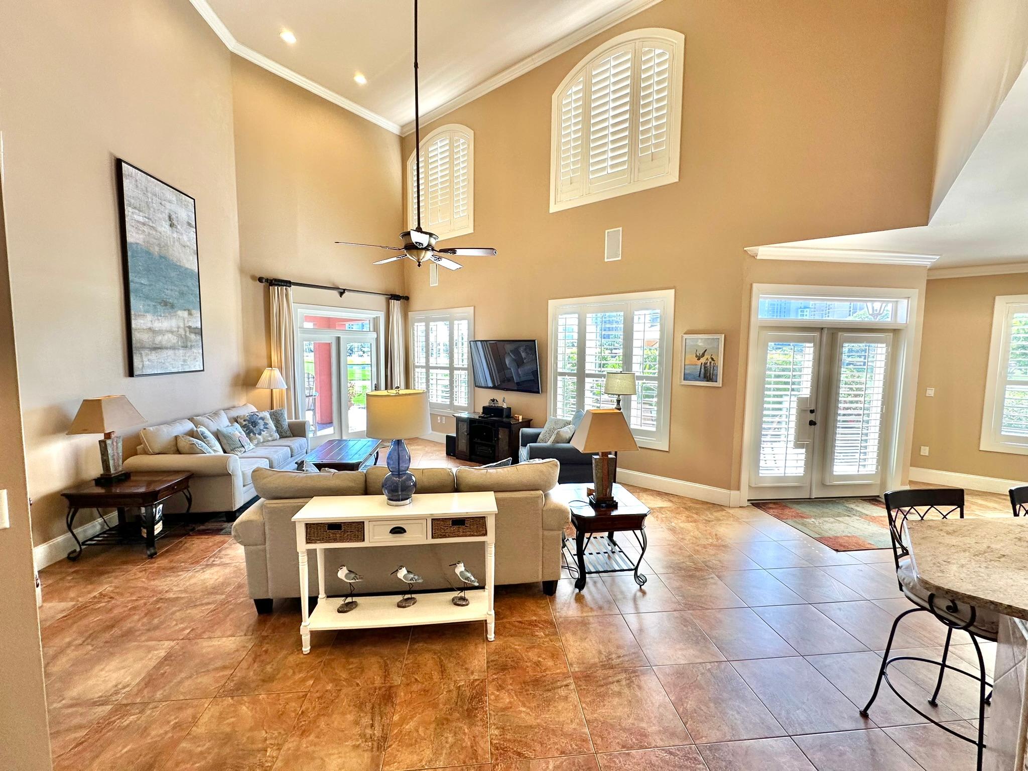 Open and spacious living