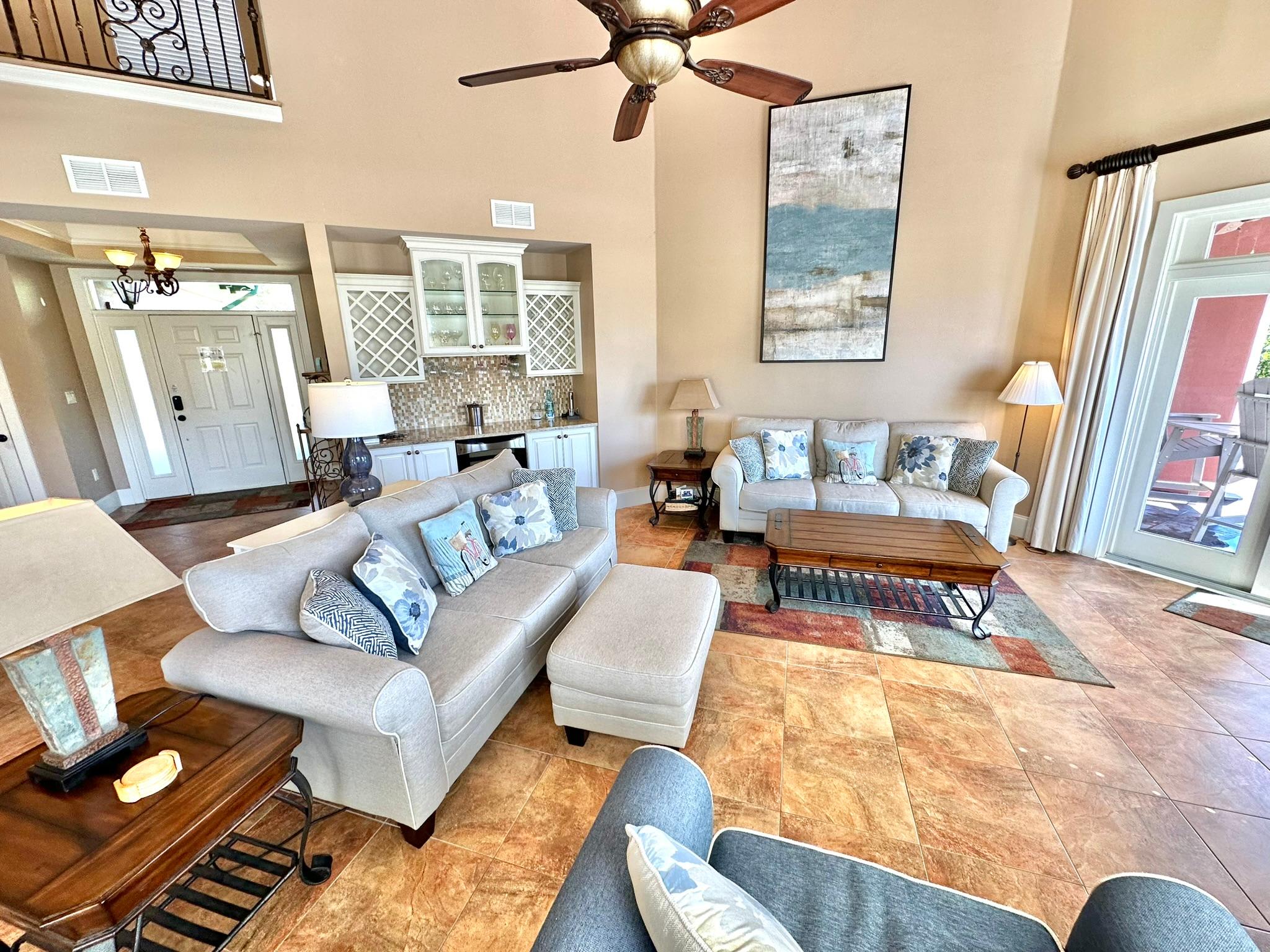 Open and spacious living