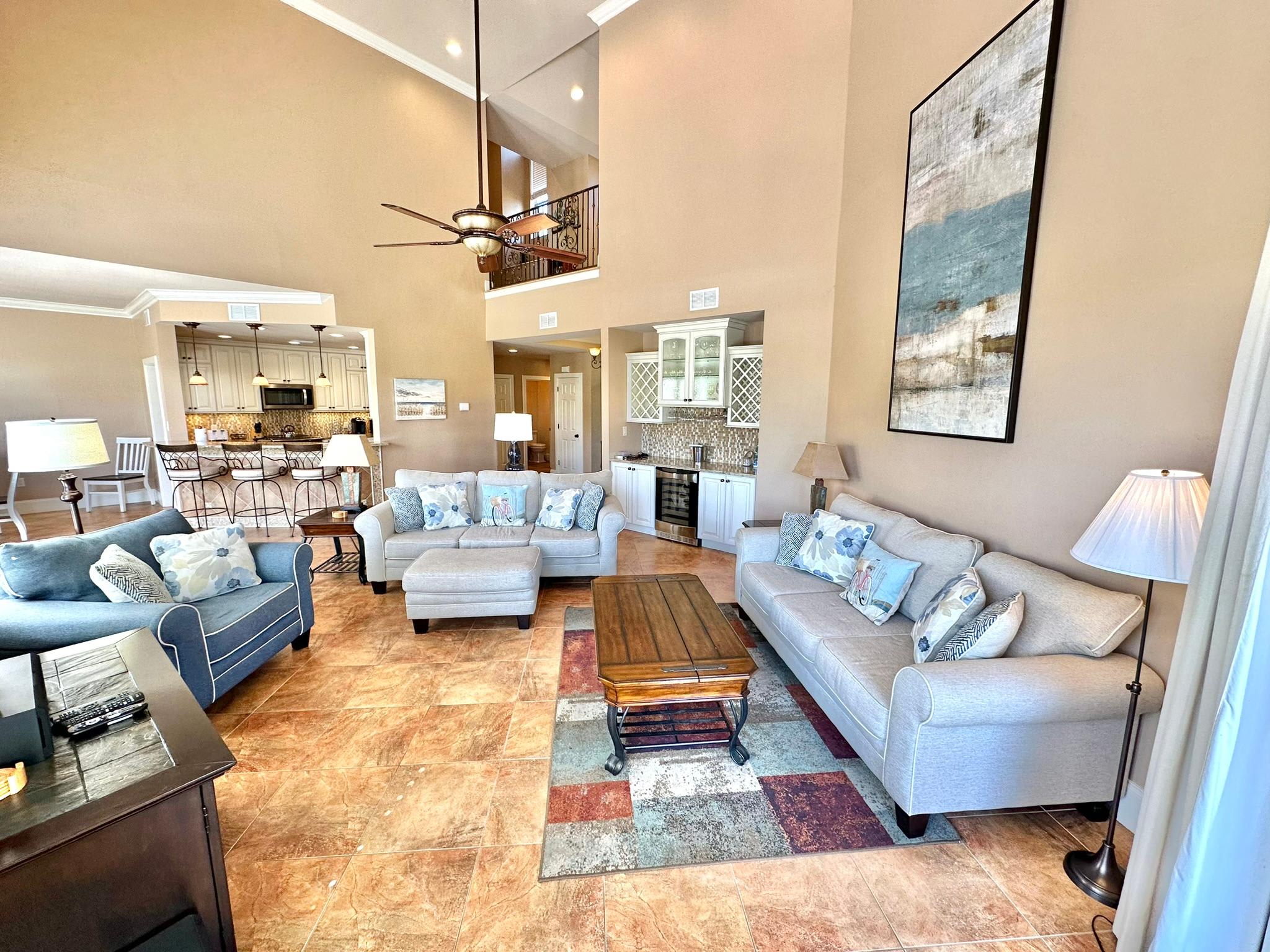 Open and spacious living