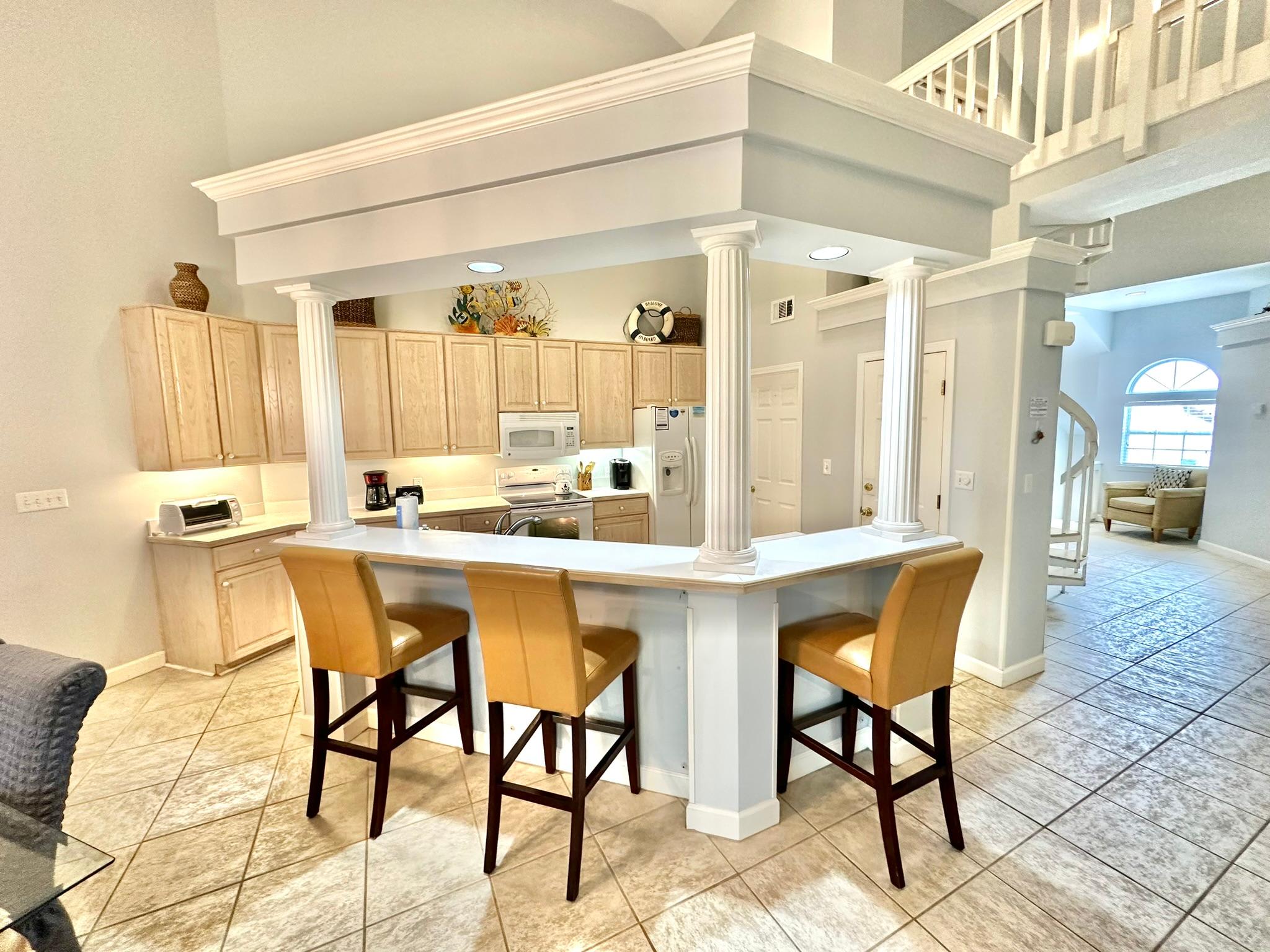 Fully Stocked Kitchen