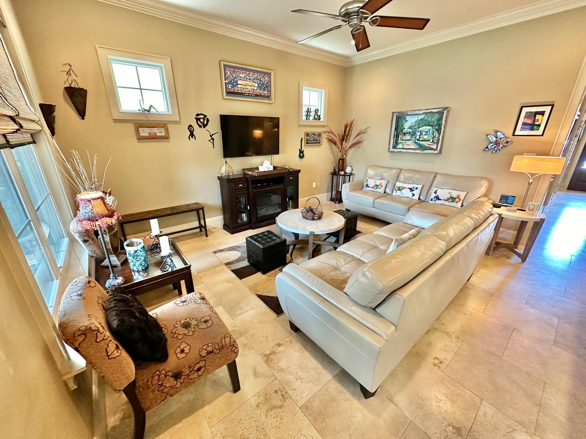 Spacious Living Room