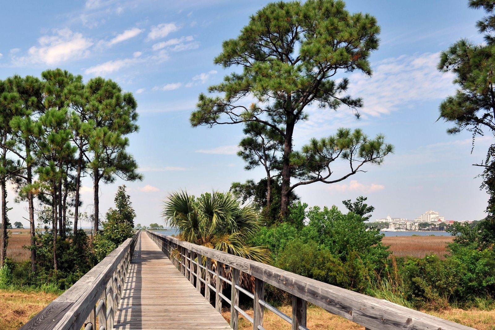 Resort features over 10 miles of walking & bike paths