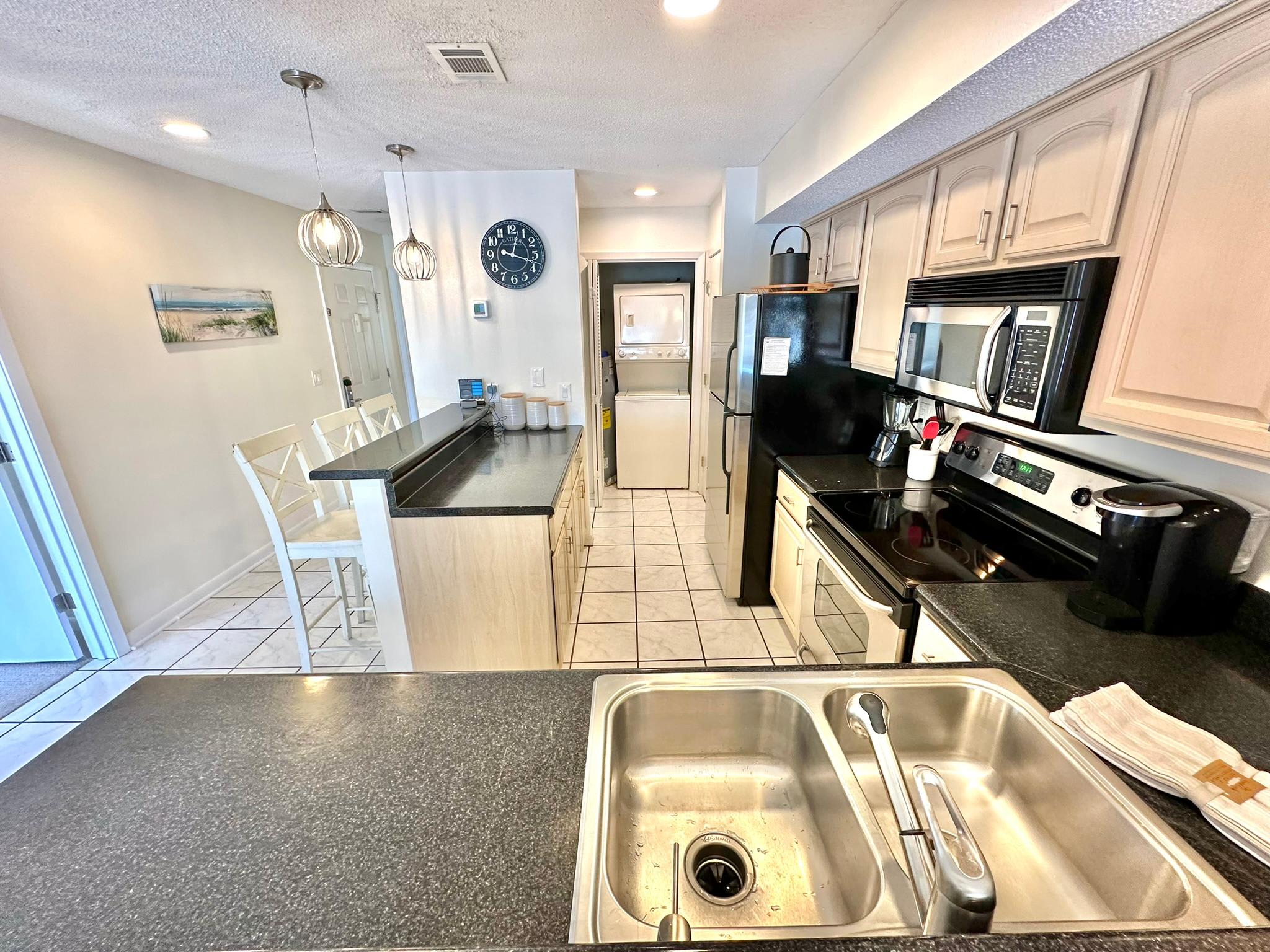 Fully Stocked Kitchen