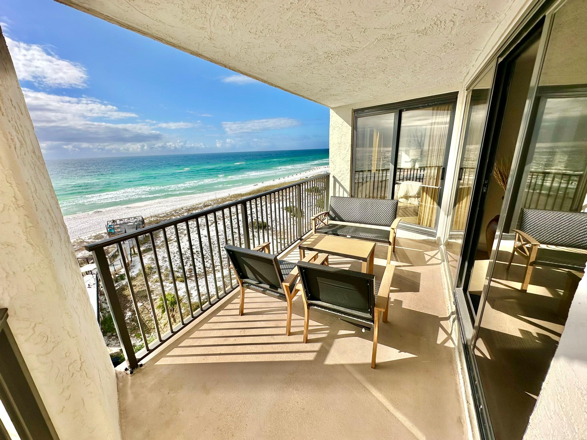 Gorgeous balcony views