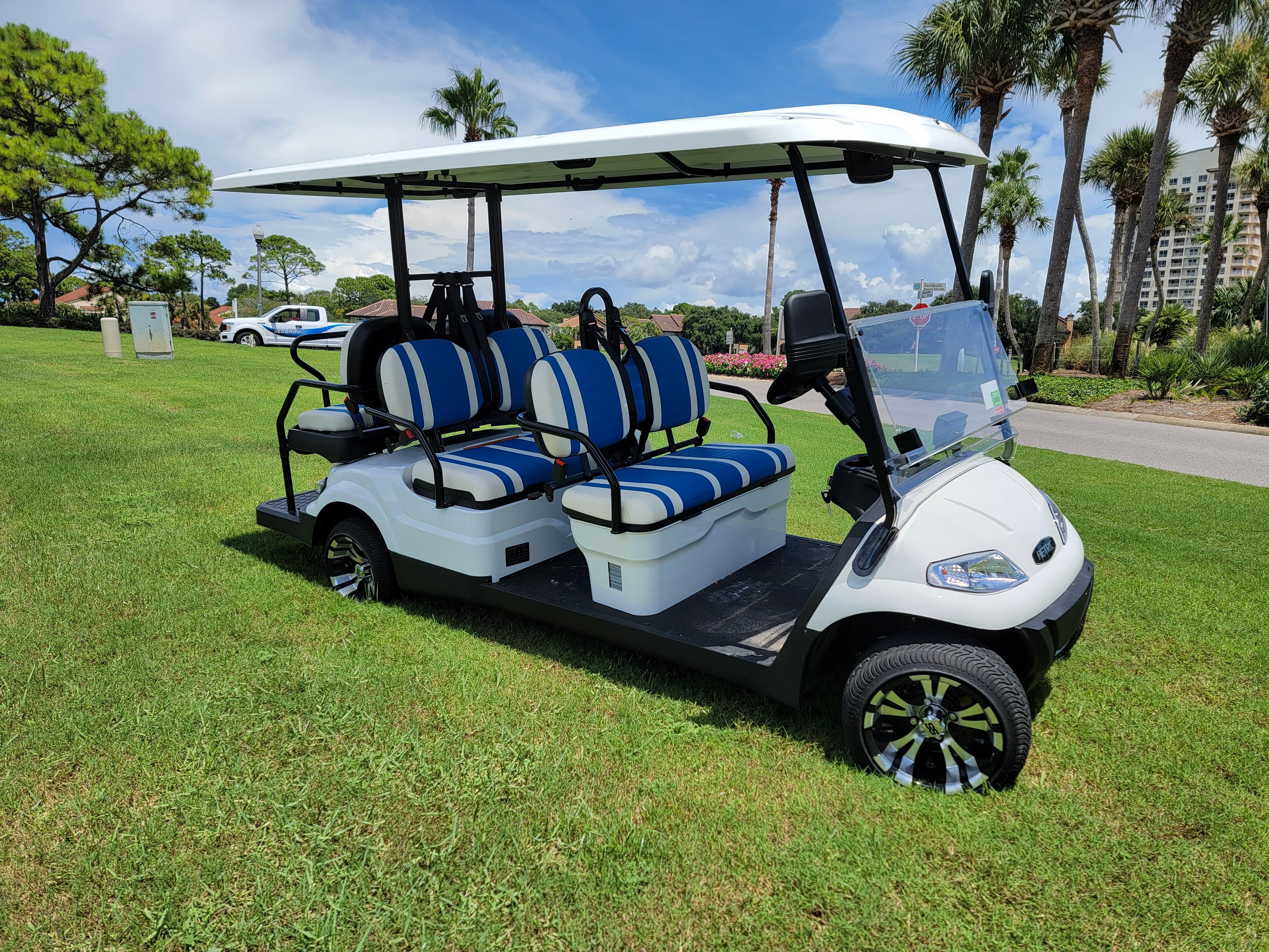 New 6-Seater Golf Cart!