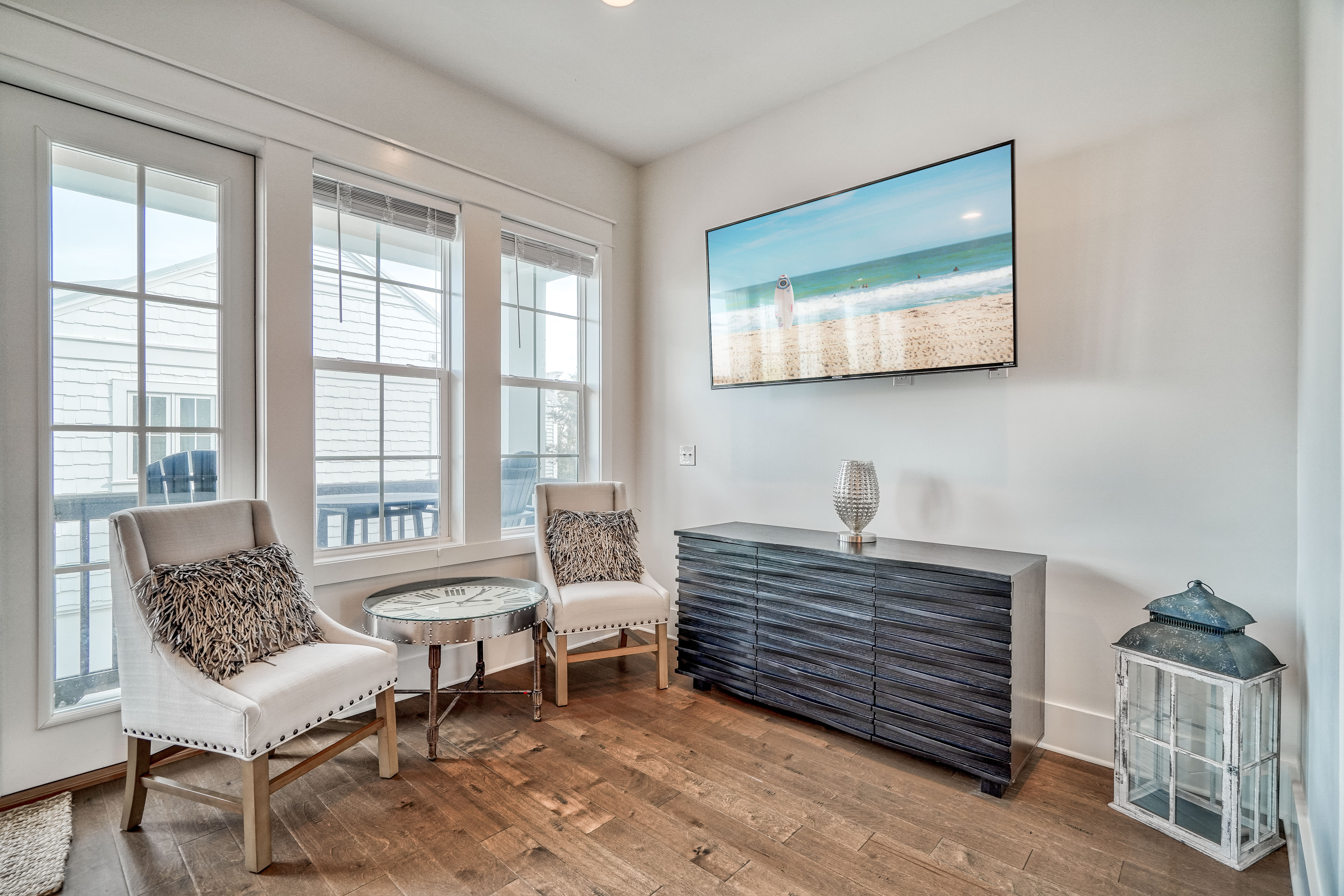 Living Room - Equipped with a Large Flat Screen TV