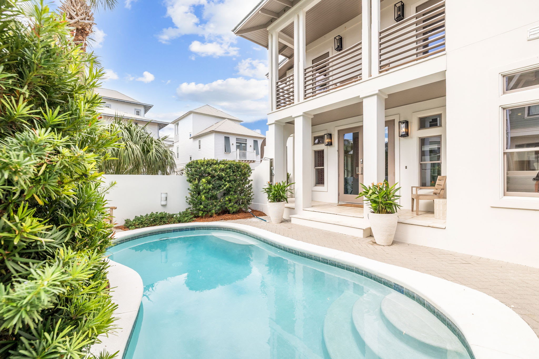 Spend Lazy Days Floating in the Private Pool