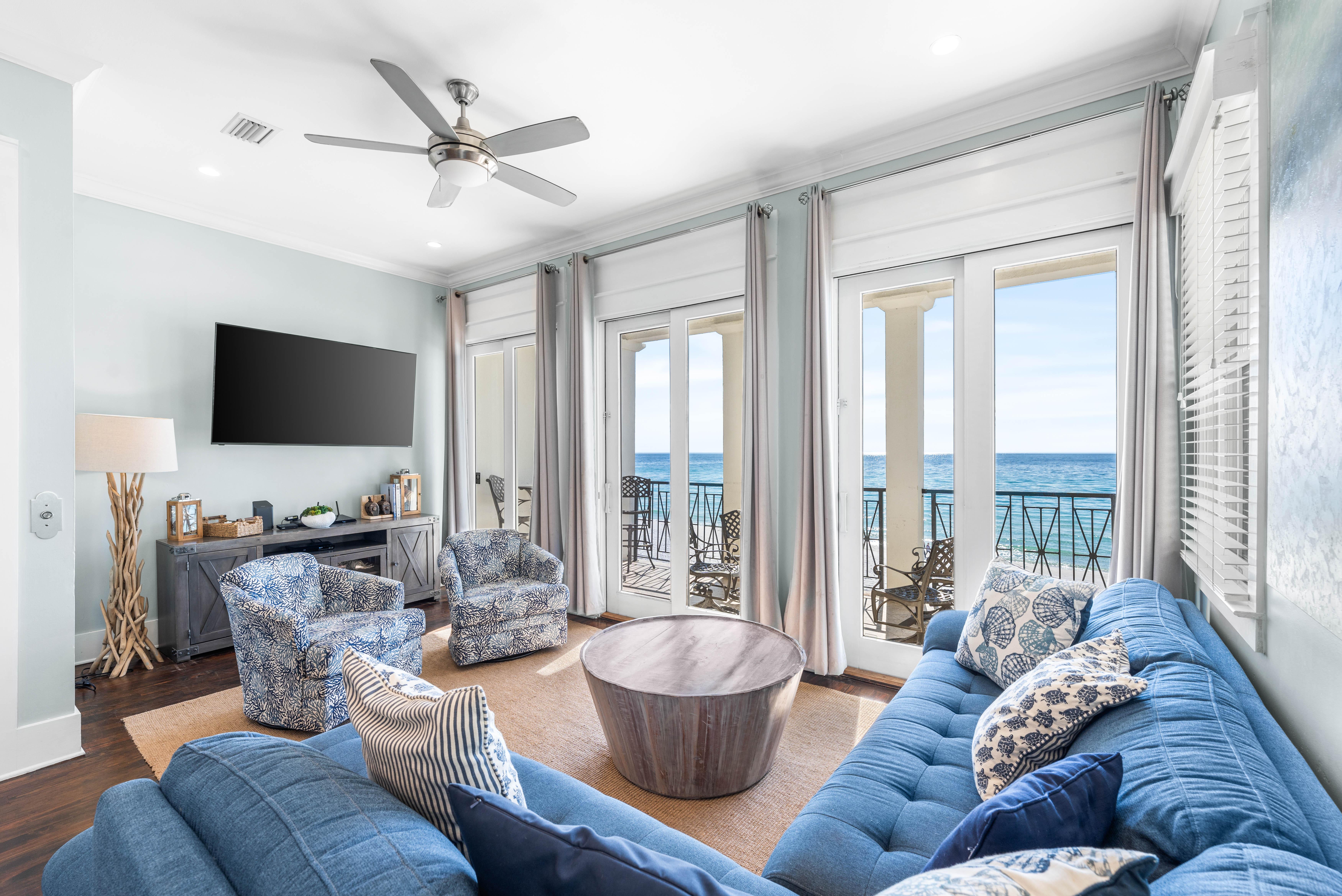 Large 60" Smart TV for the Evening Movies!