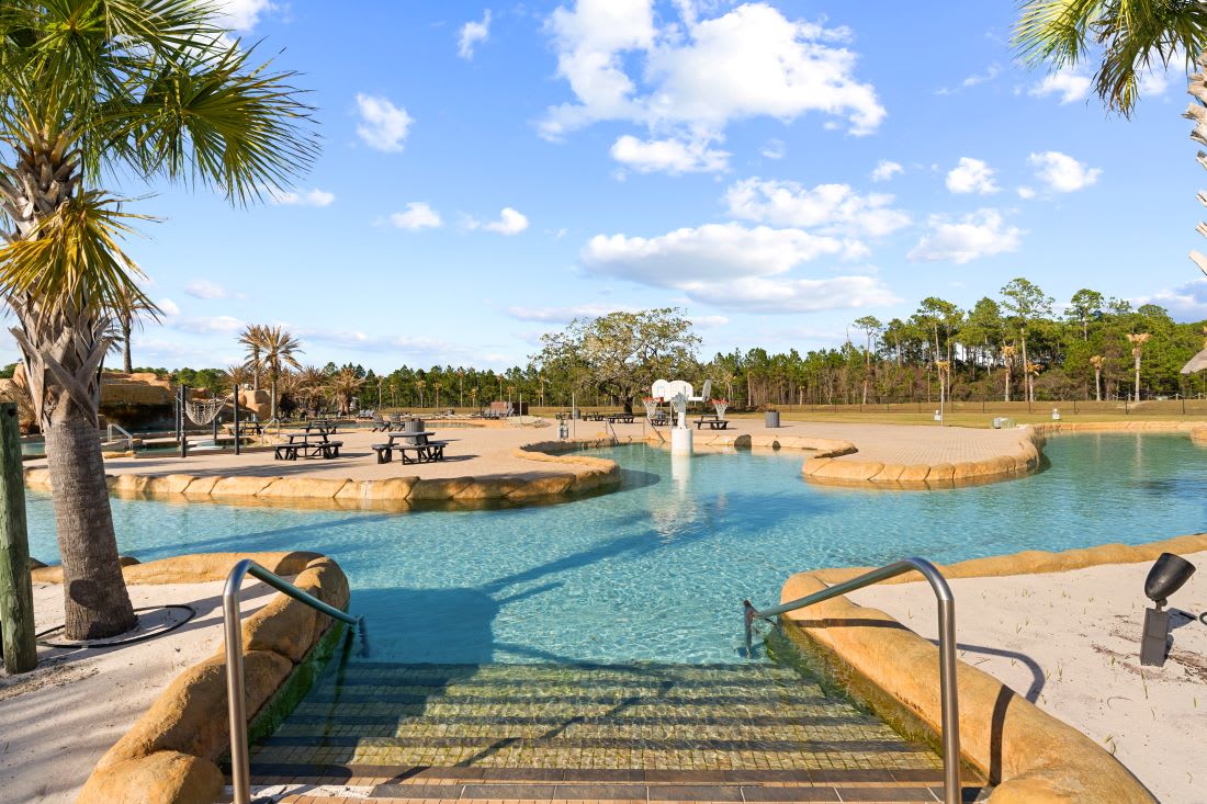 11 The Wharf Oasis Pool Basketball Goals and Picnic Area