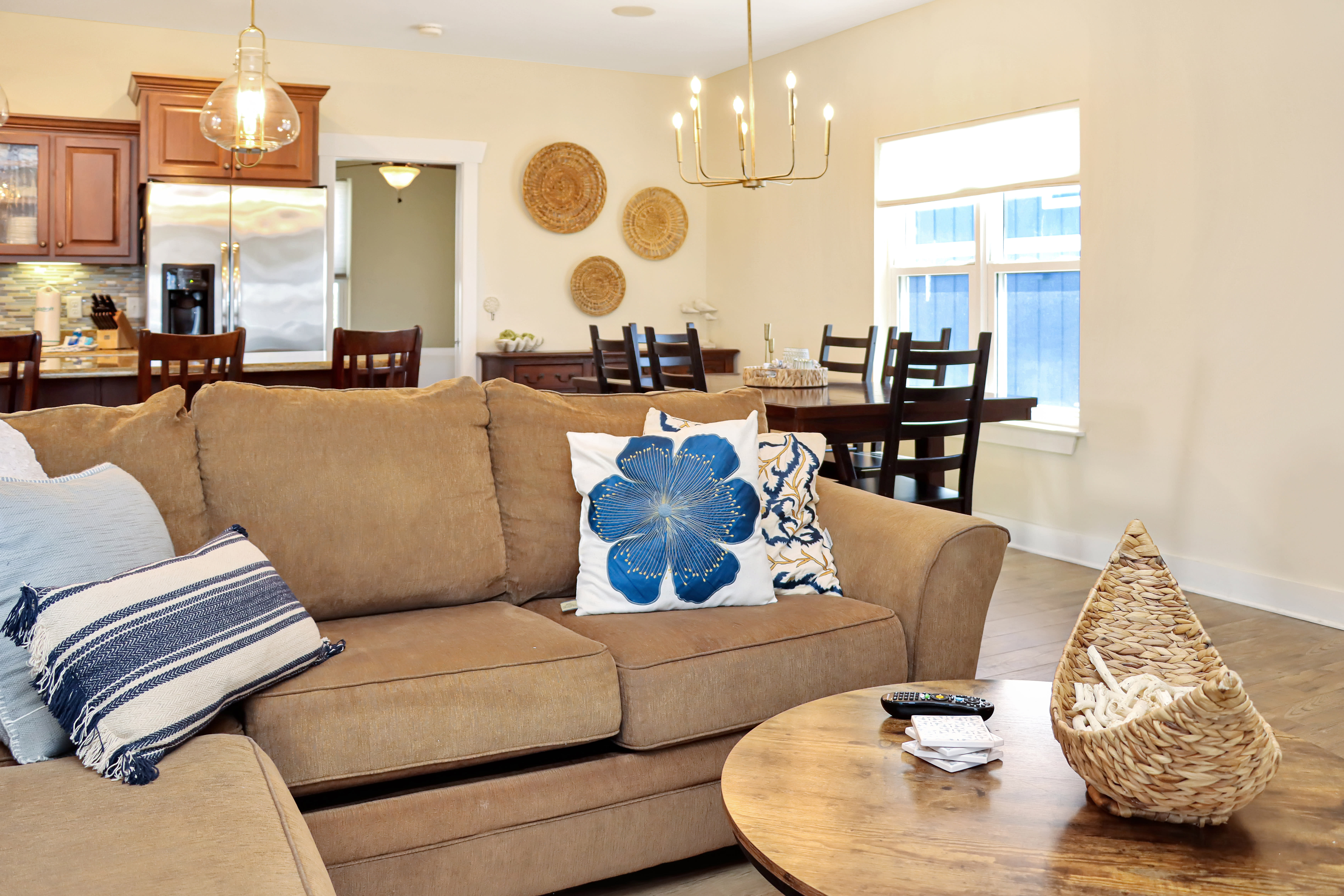 Living Room and Dining Area