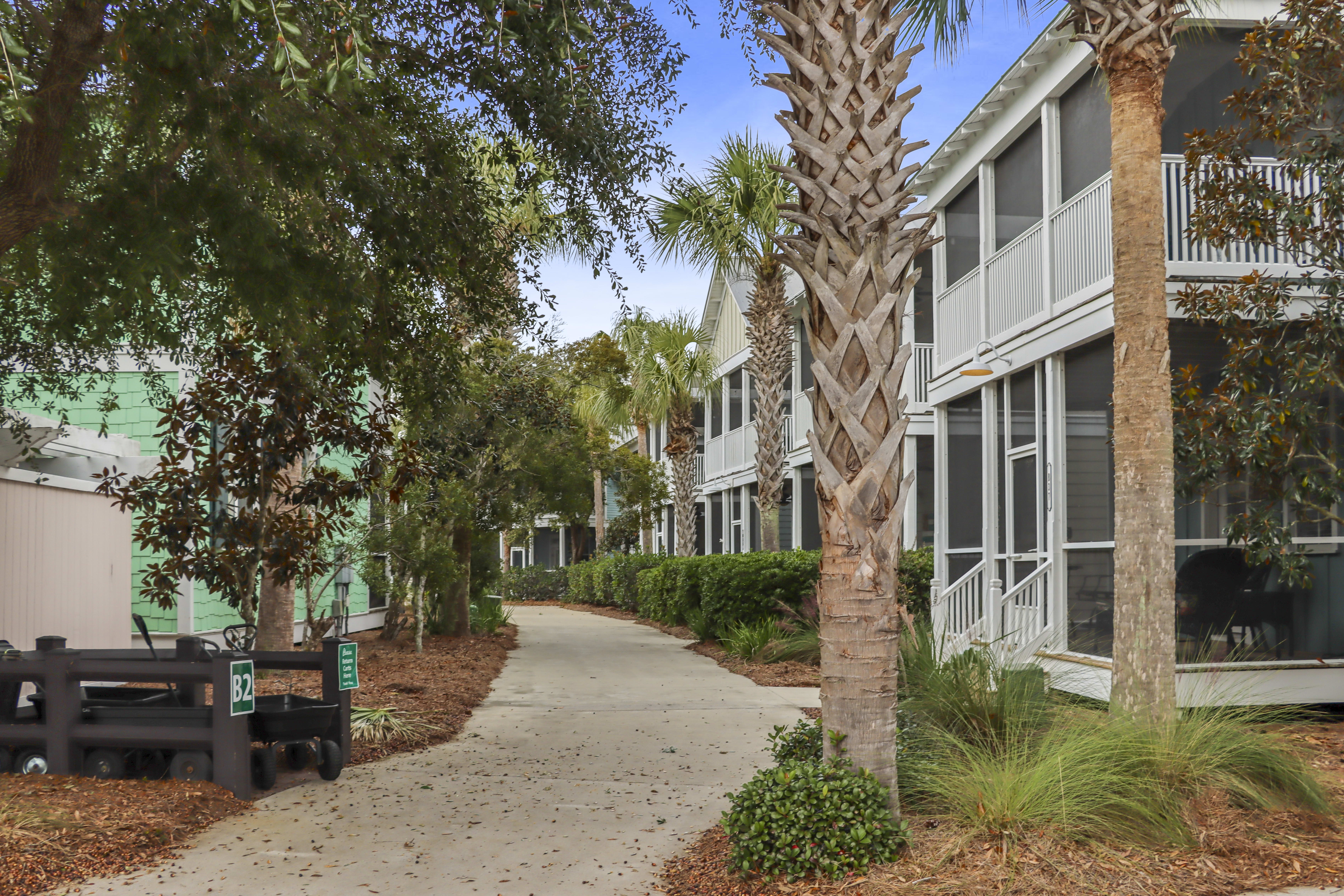 Exterior with Walkway to Community Pool