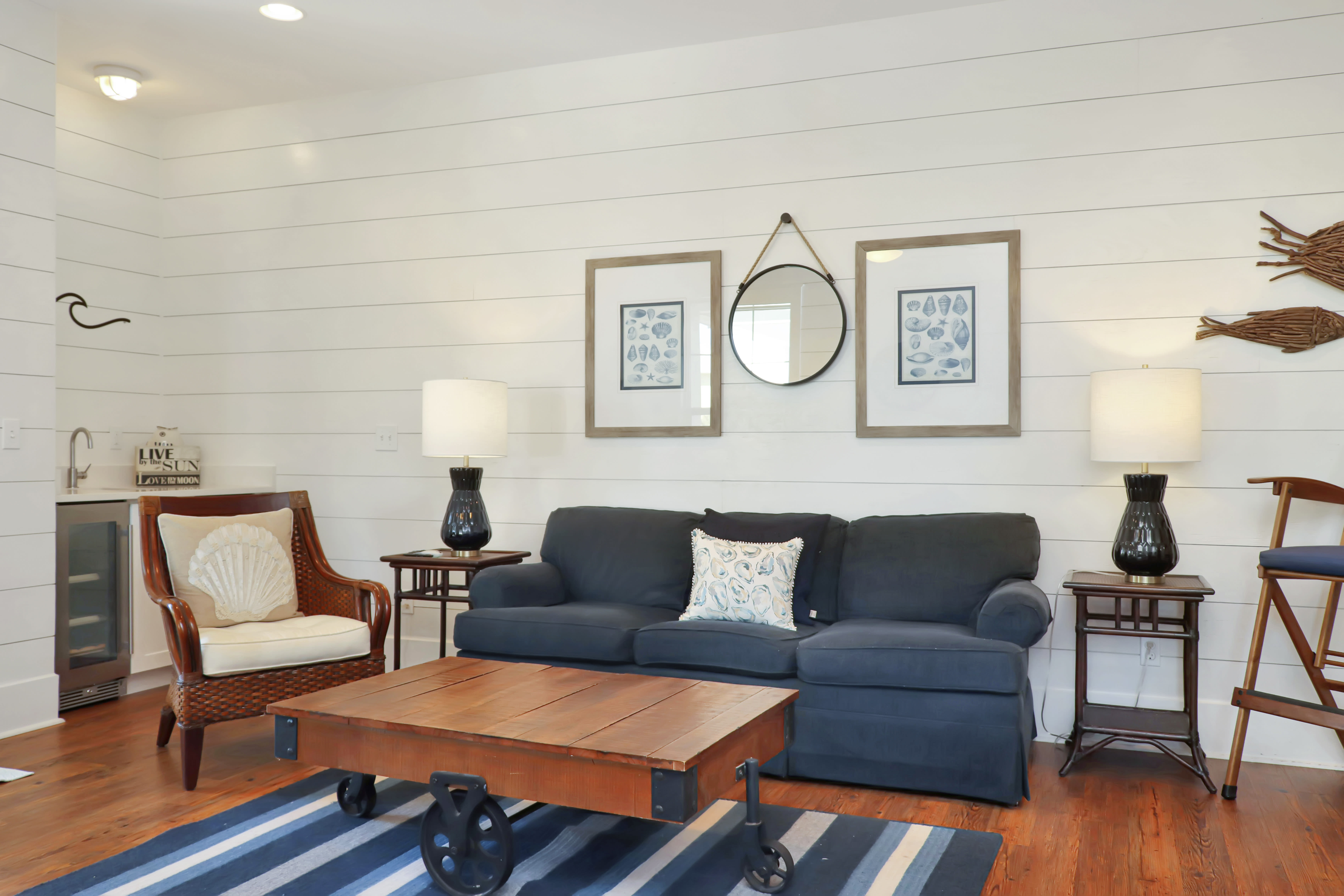 Ground Floor Living Room with Wet Bar