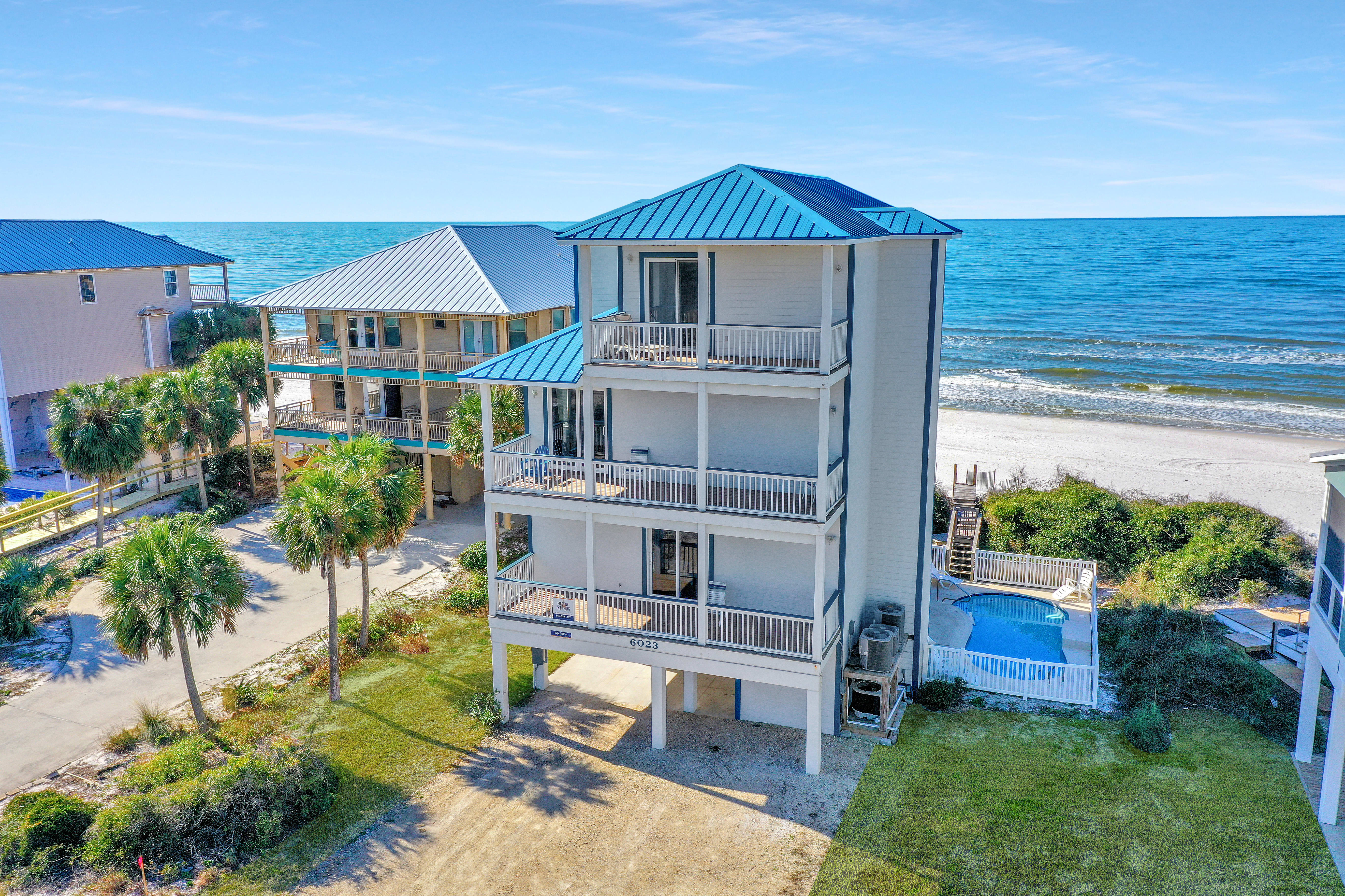 Incredible Beach Views from All Levels