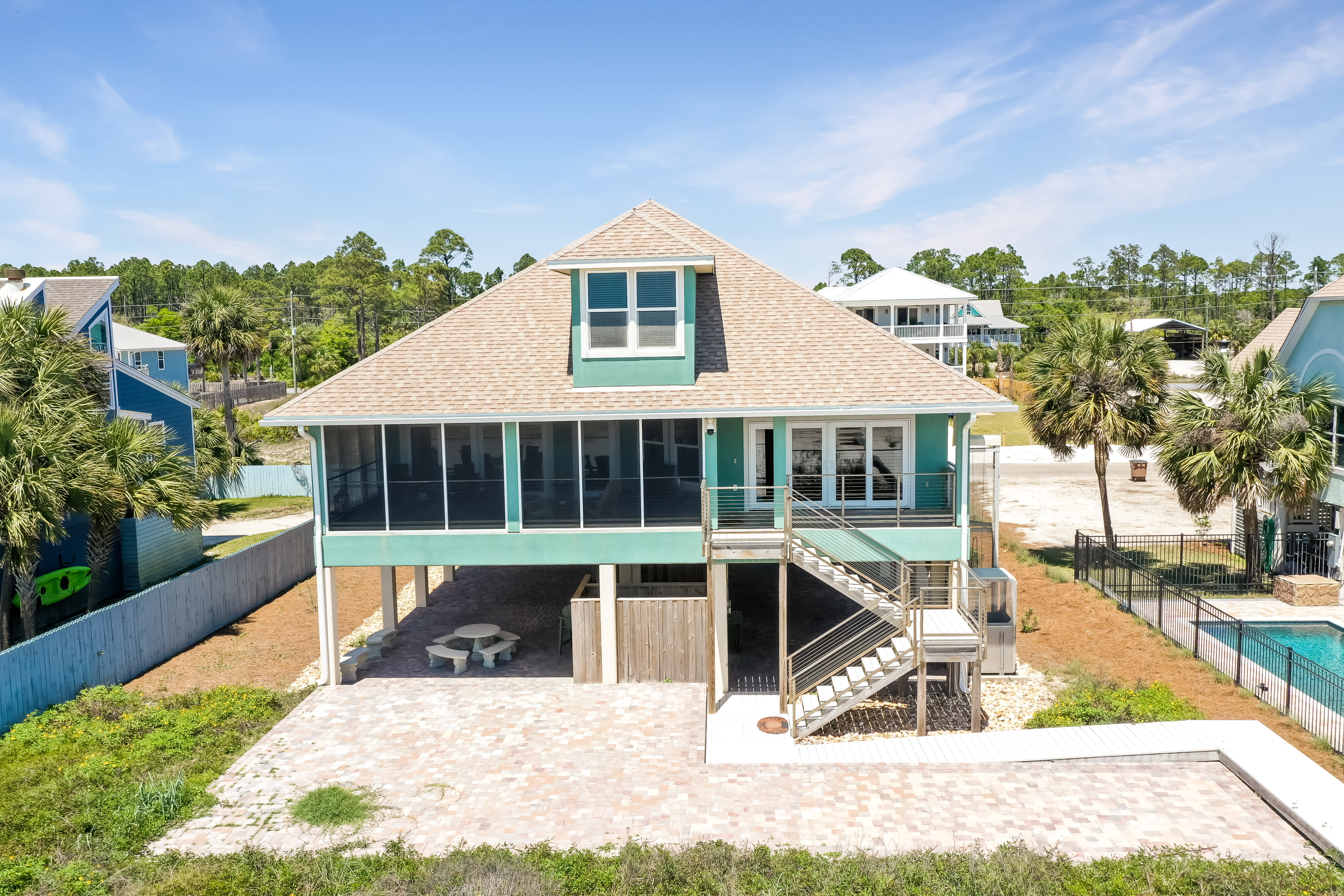 Beachfront Screened Deck