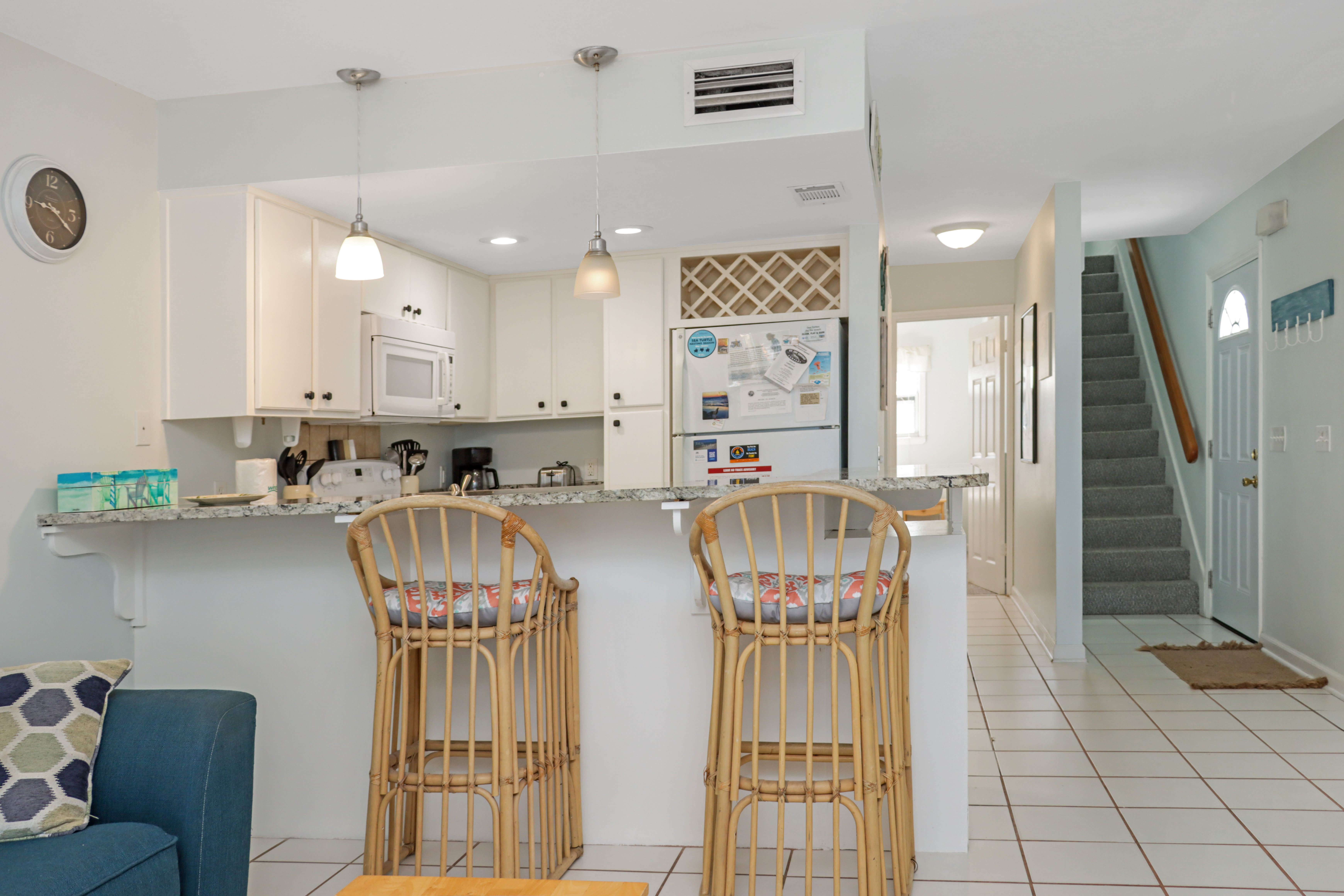 Kitchen with Bar Seating