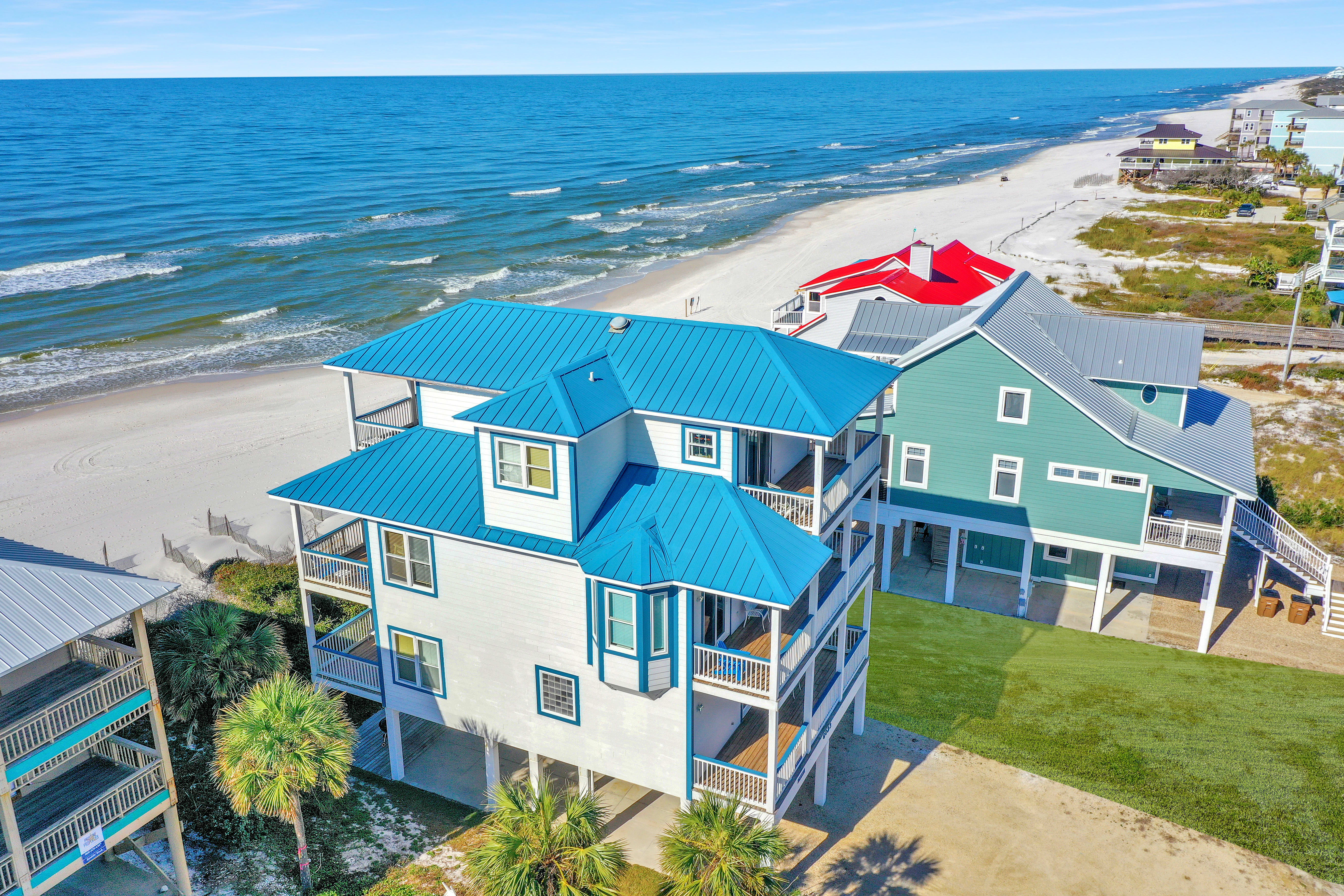 Welcome to Cape Destiny! Beach Front w/ Front & Back Decks!