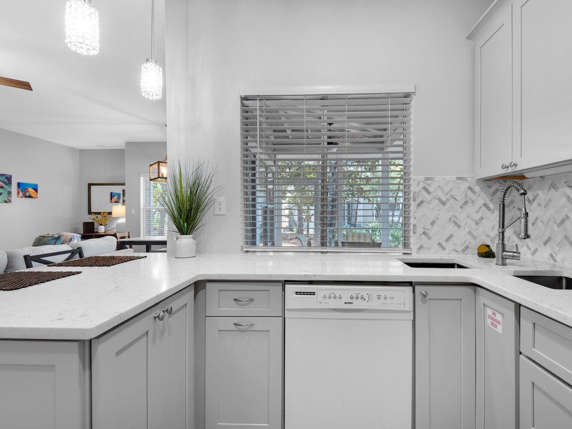 Pass Through Window to Screened Porch