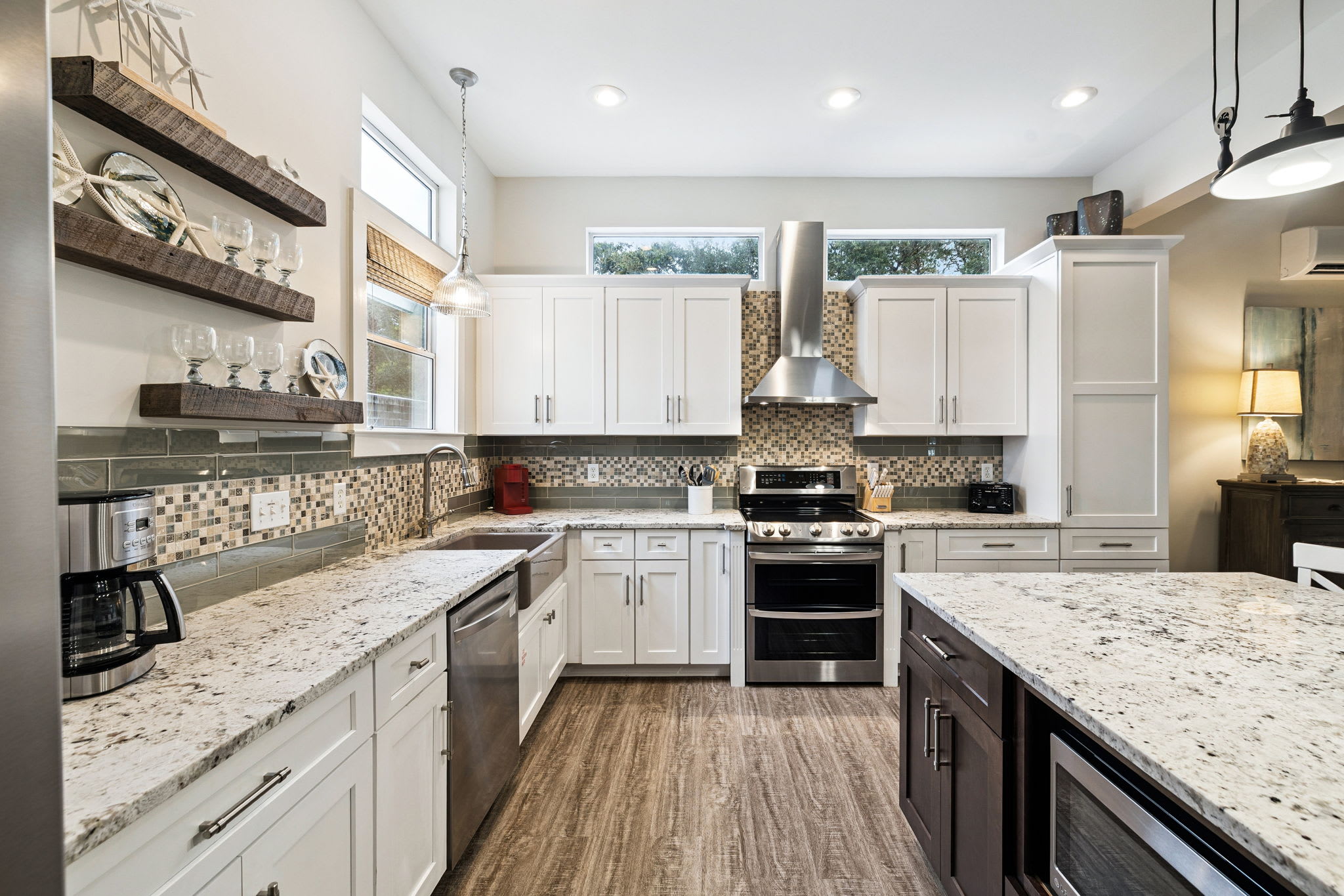 Fully Equipped Chef's Kitchen - Offering Stainless Steel Appliances