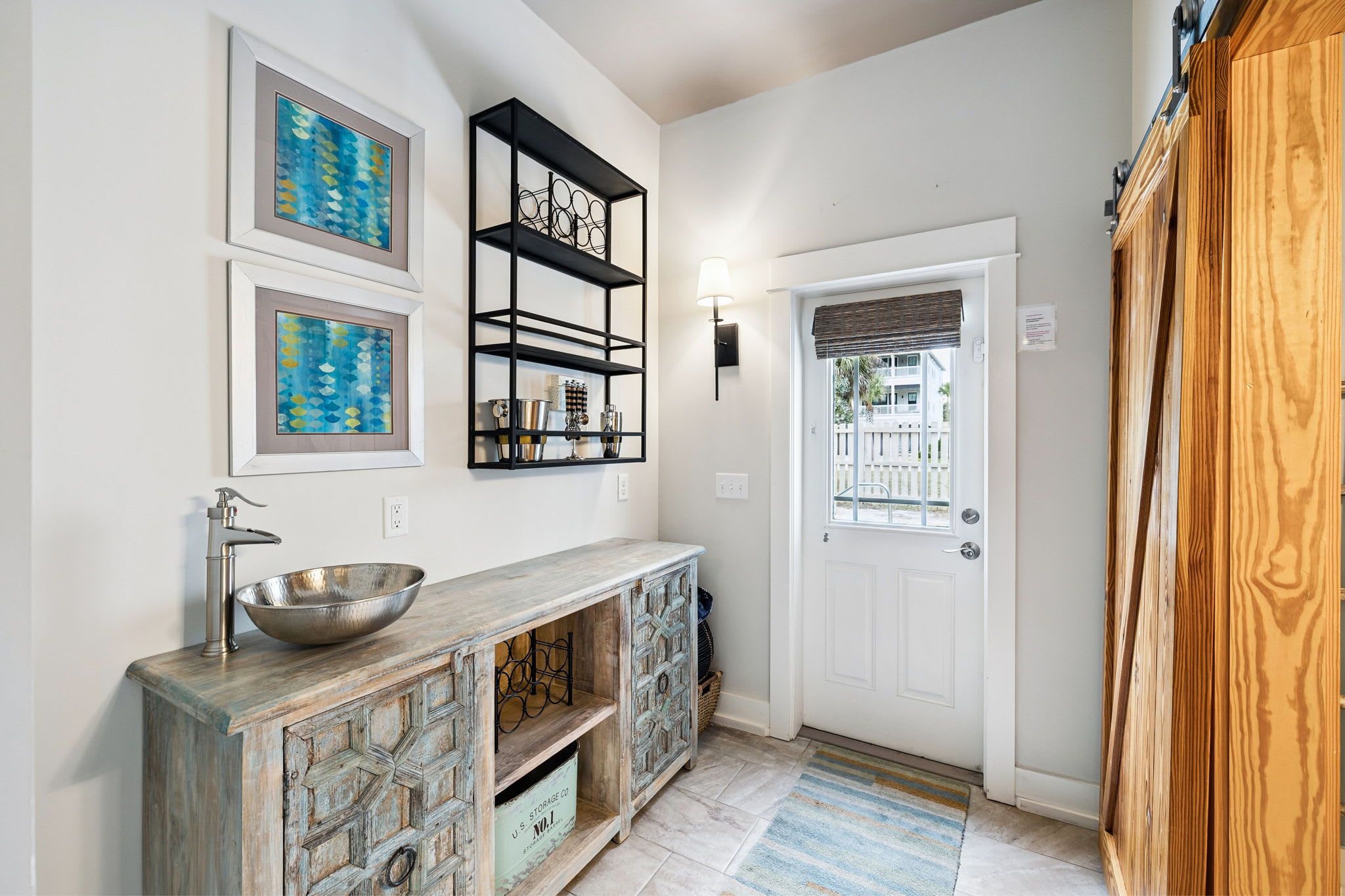 Wet Bar Leading to the Pool - Perfect for Prepping Cocktails!