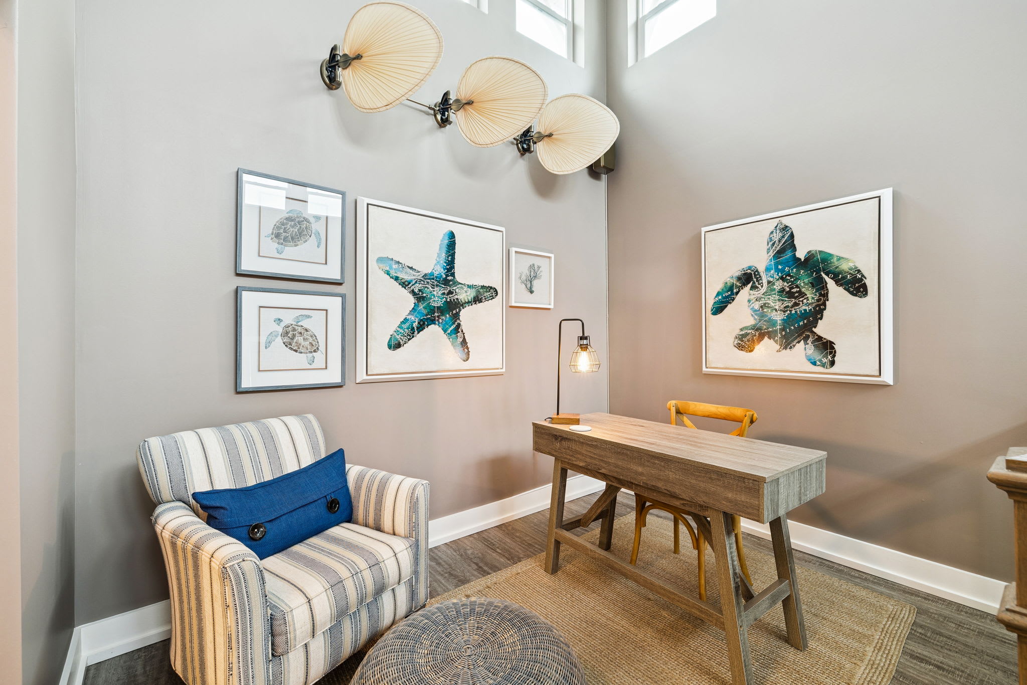 2nd Floor - Dedicated Workspace & Sitting Area