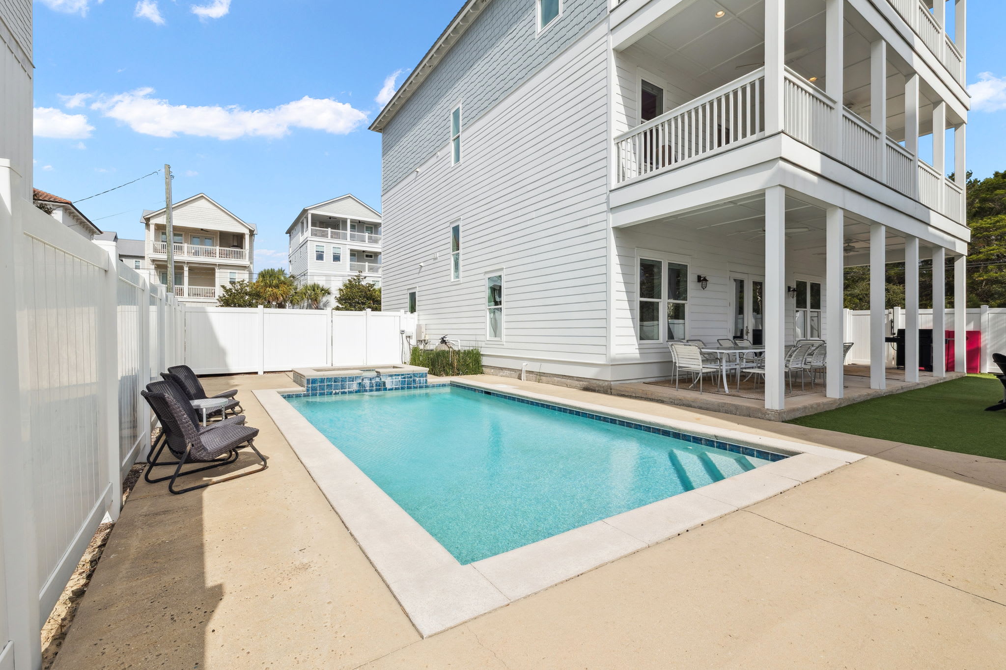 Make a Splash in the Private Pool