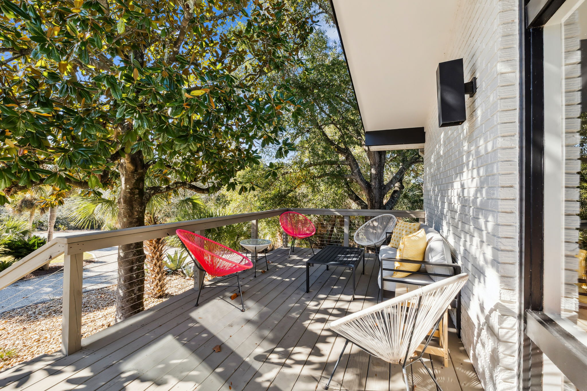 Front Porch with Ample Seating - Perfect for Morning Coffee
