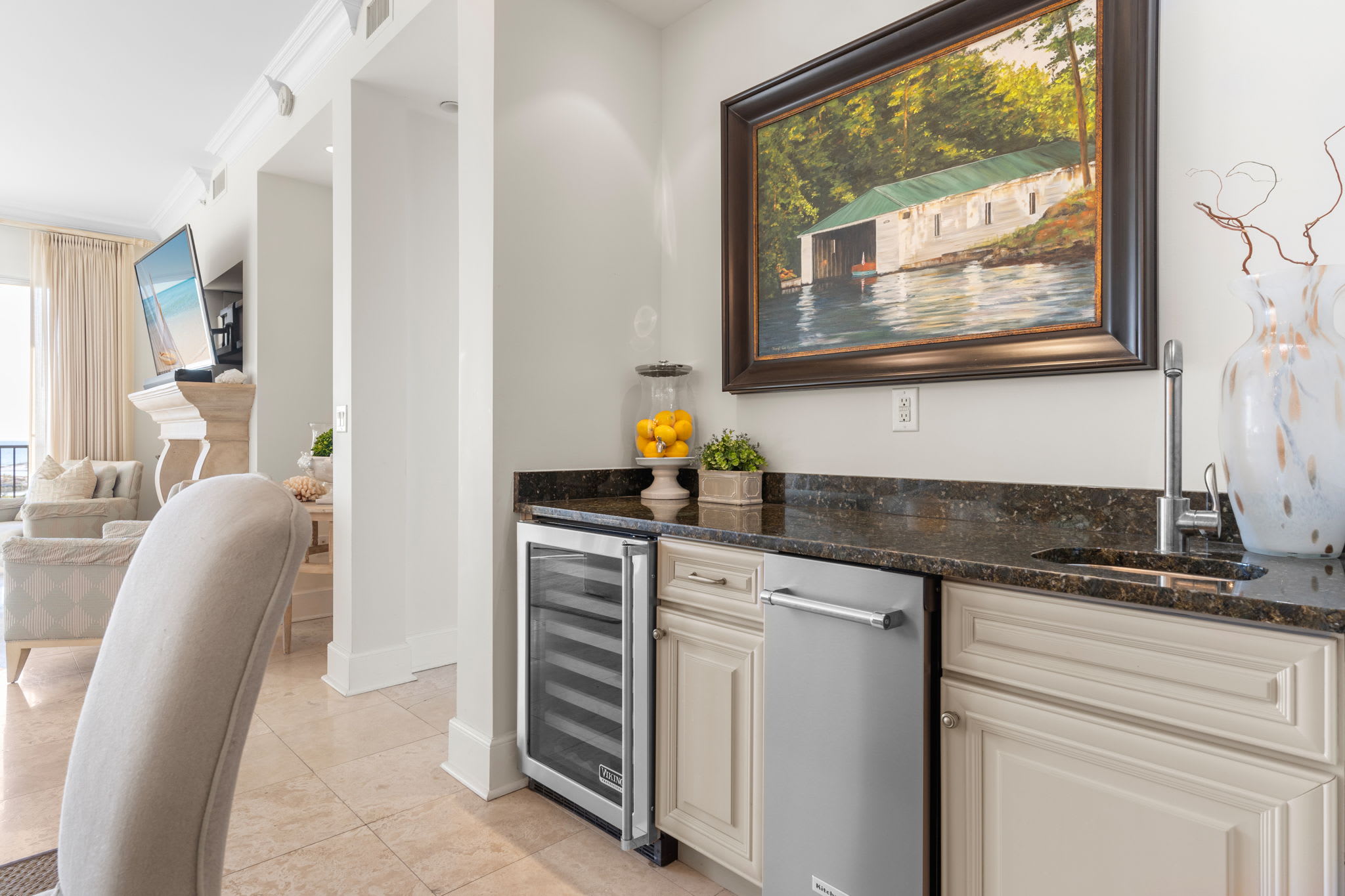 Wine Fridge and Stand-Alone Ice Maker