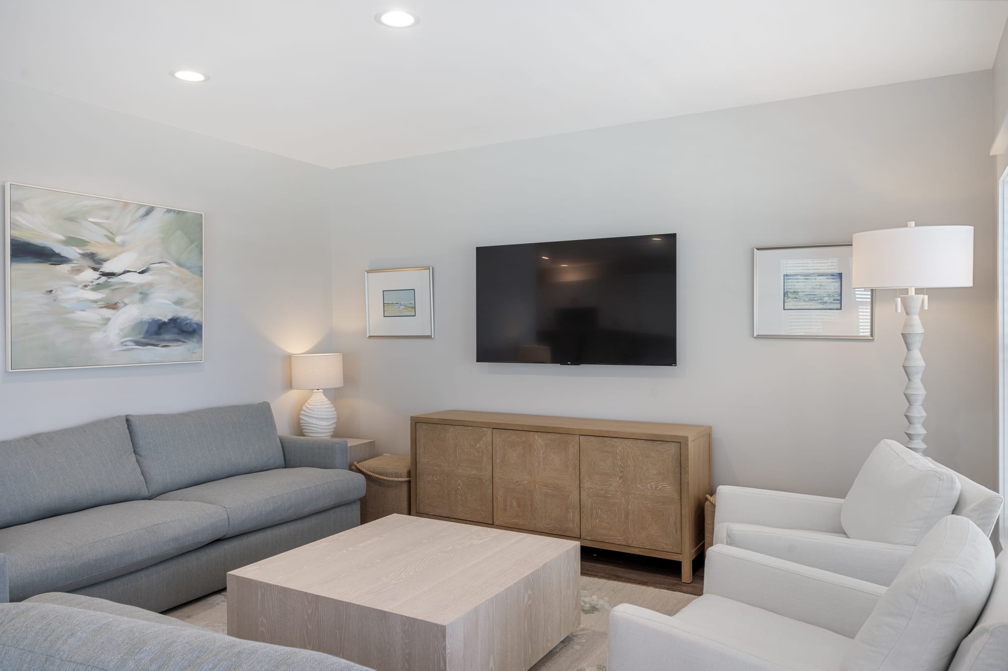 Smart TV in living room