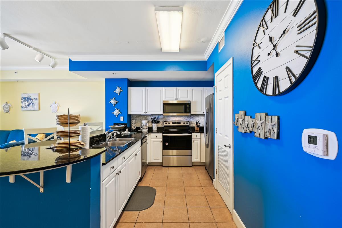 Modern Stainless-Steel Kitchen