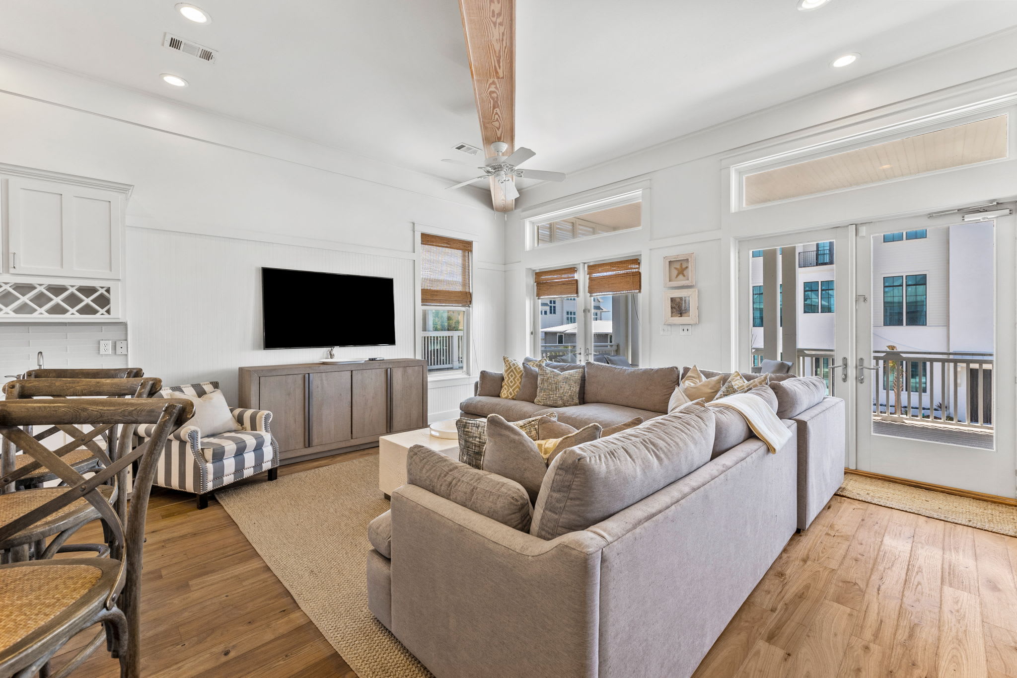 Second Floor Living Room - Featuring a Cozy Sectional Sofa