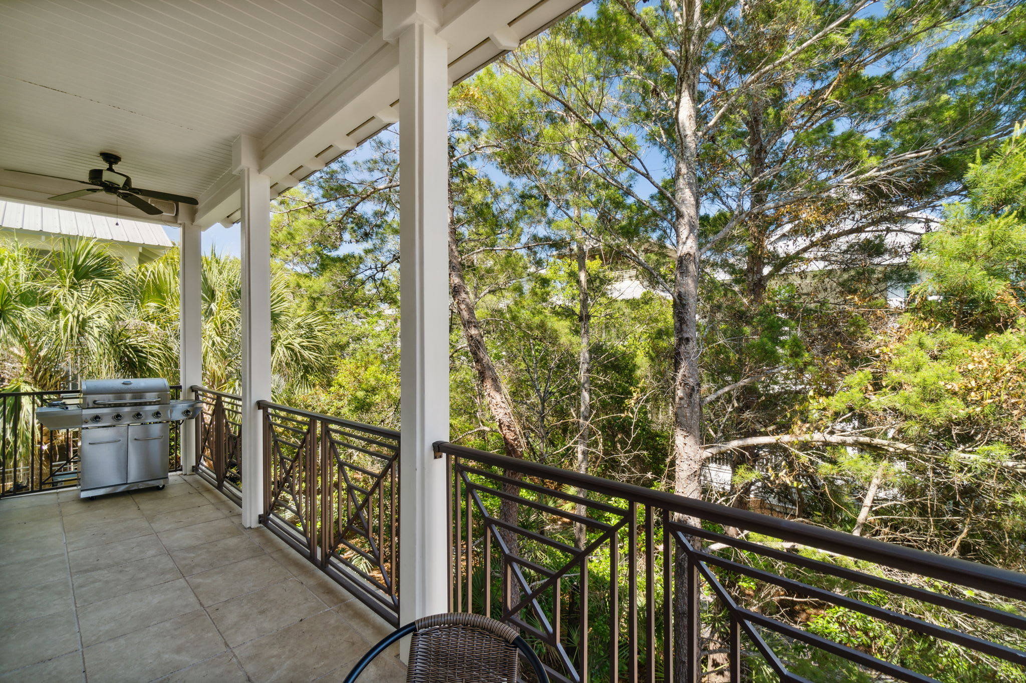 2nd Floor Balcony with Grill