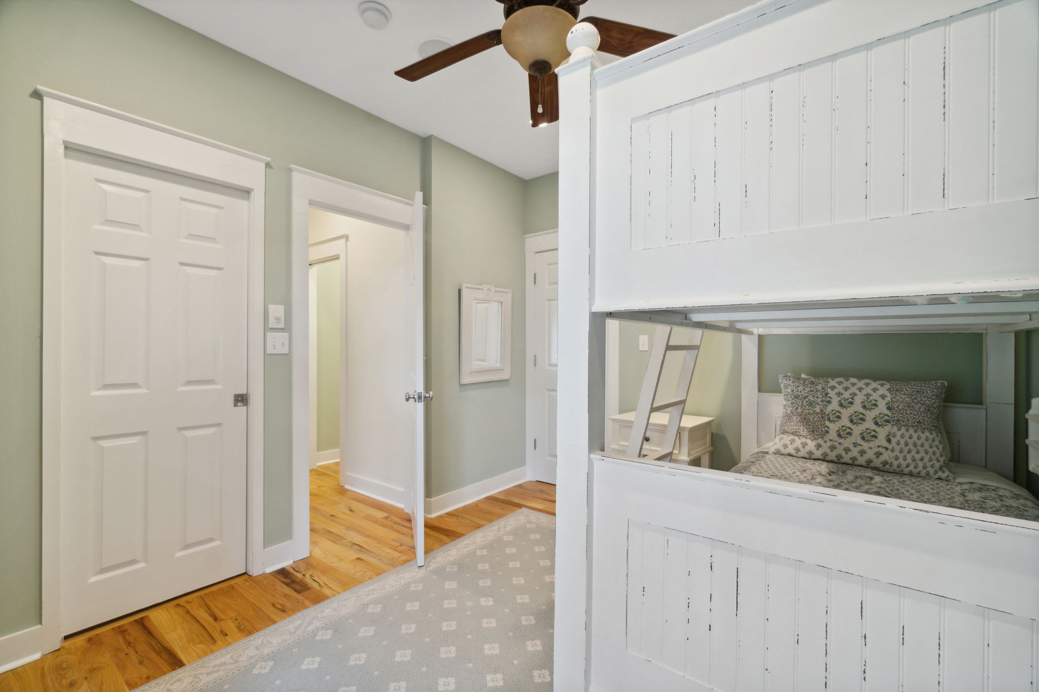 1st Floor Bunk Room - Furnished with a Twin over Twin Bunk Bed