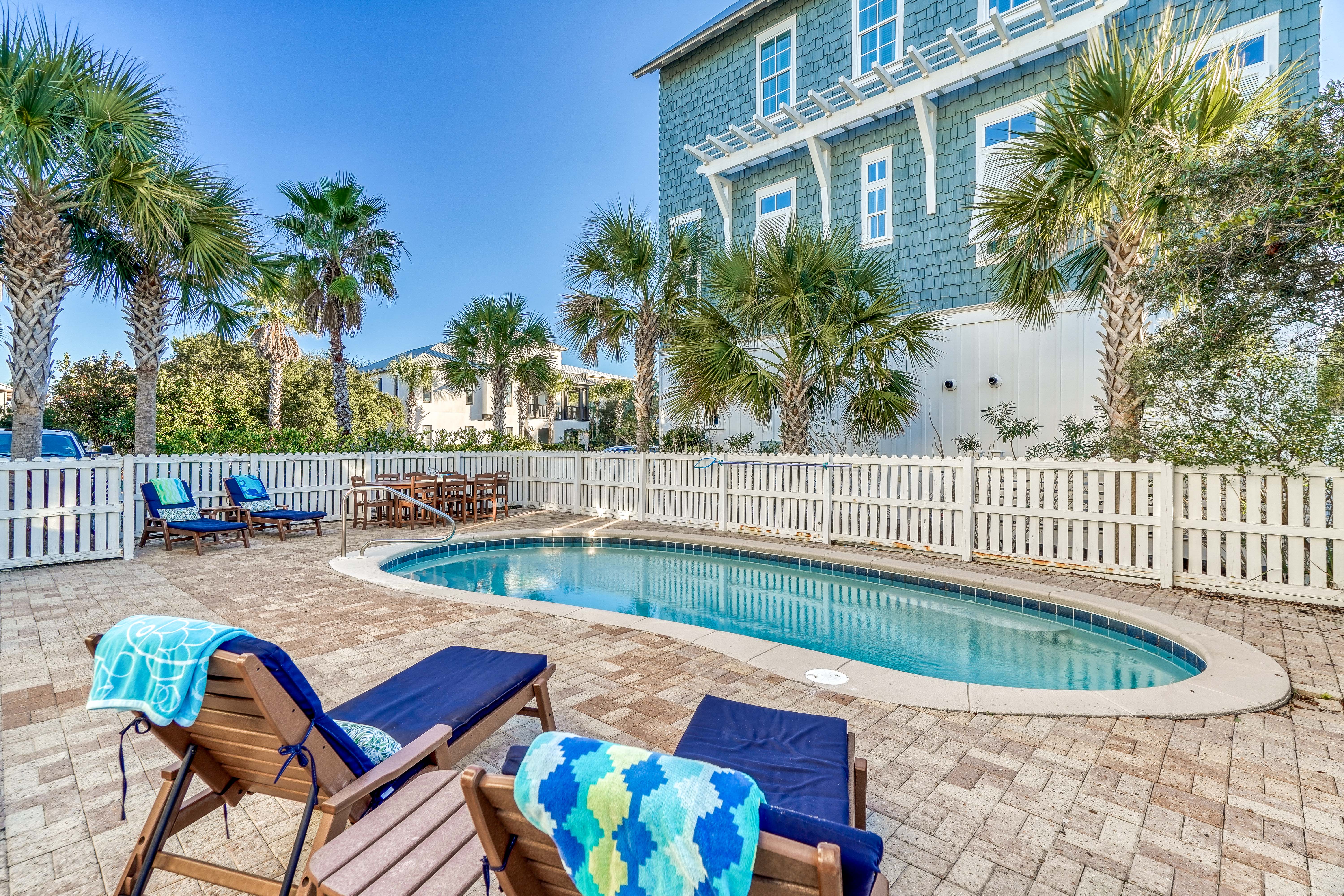 Make a Splash in the Private Pool!