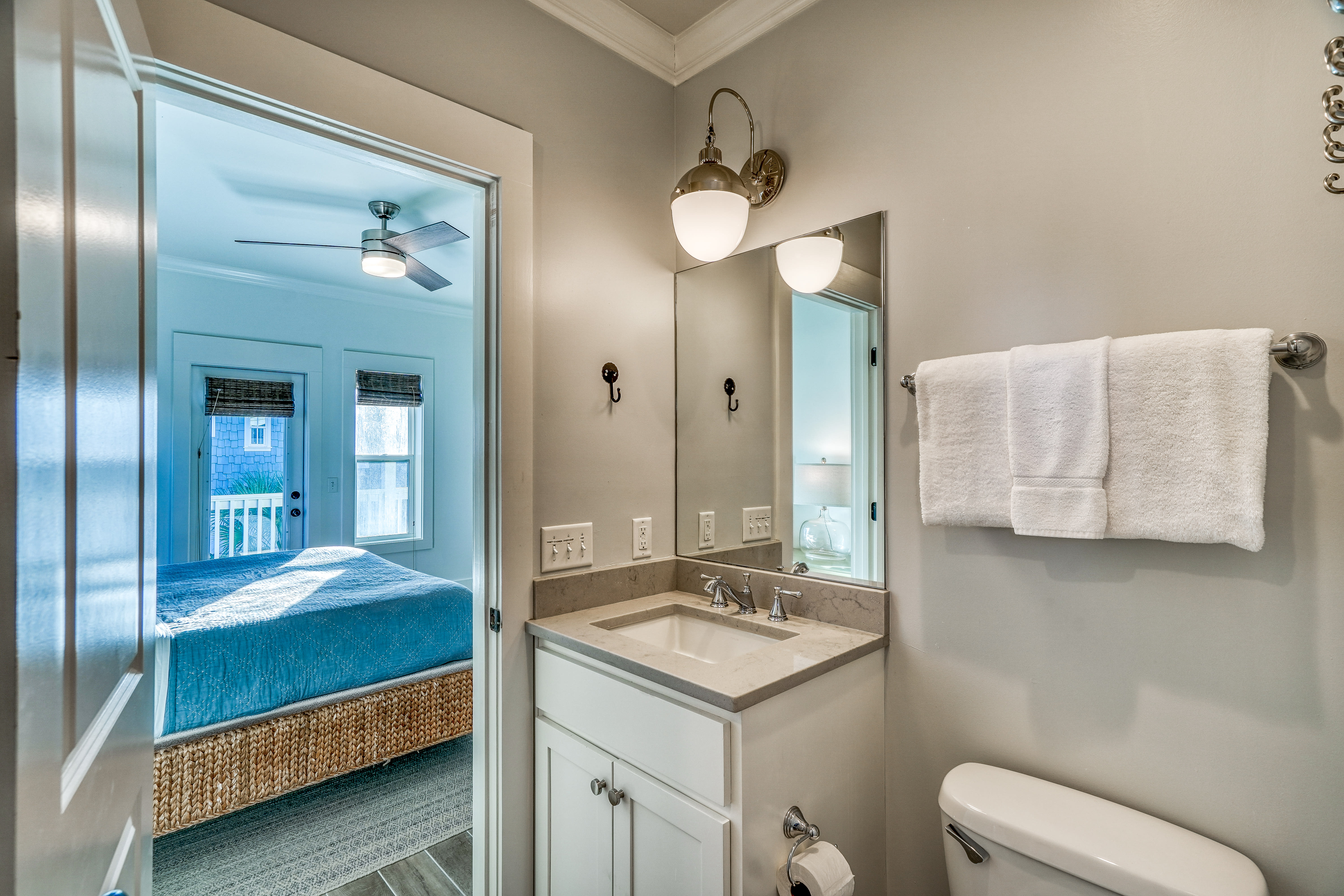Jack & Jill Bathroom - Providing Private Access from the Guest and Bunk Room