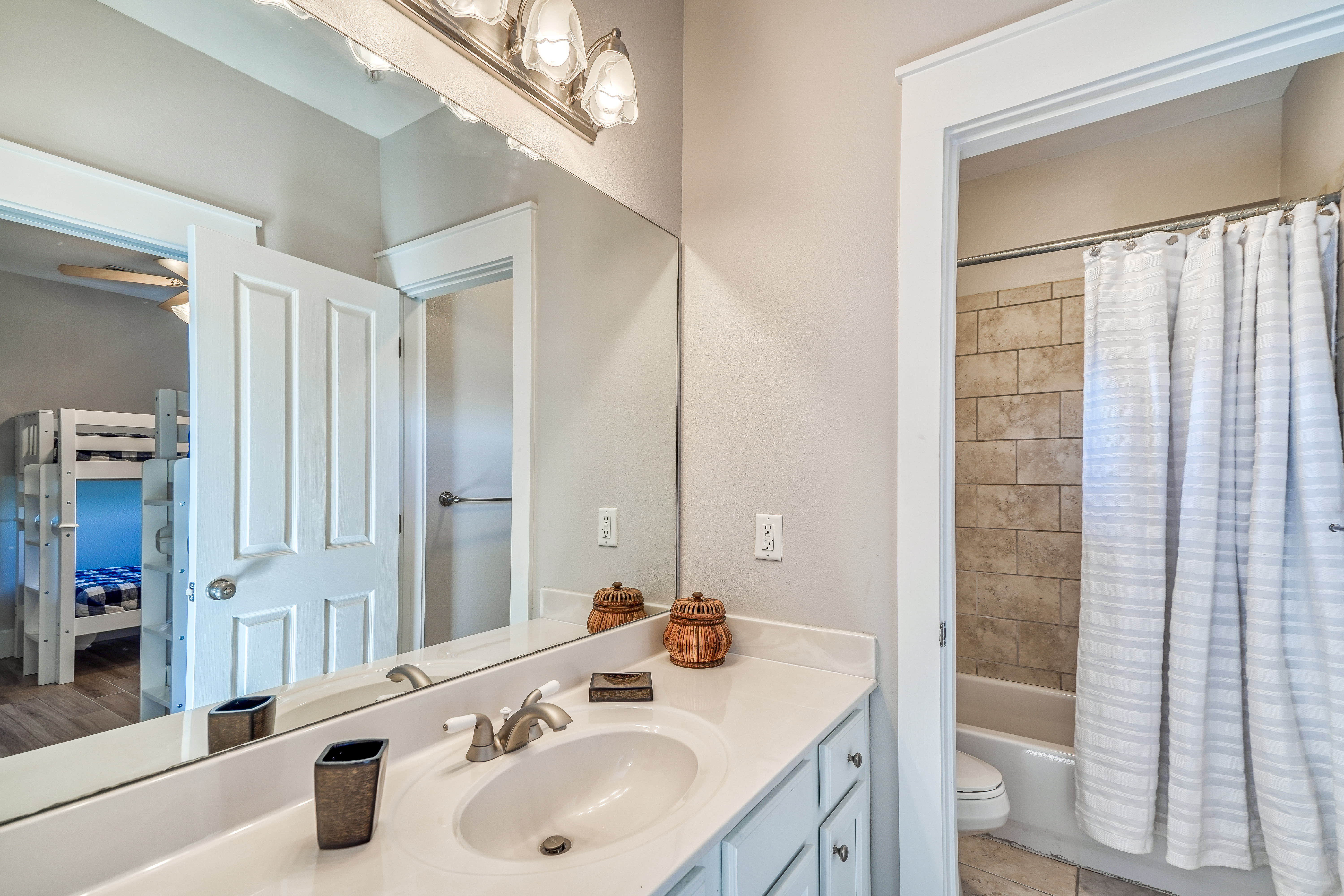 Jack & Jill Bathroom - Access from Bunk Room & Queen Guest Suite