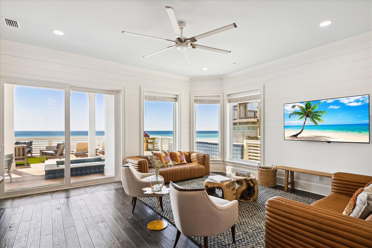 1st Floor - Living Room to Pool Deck