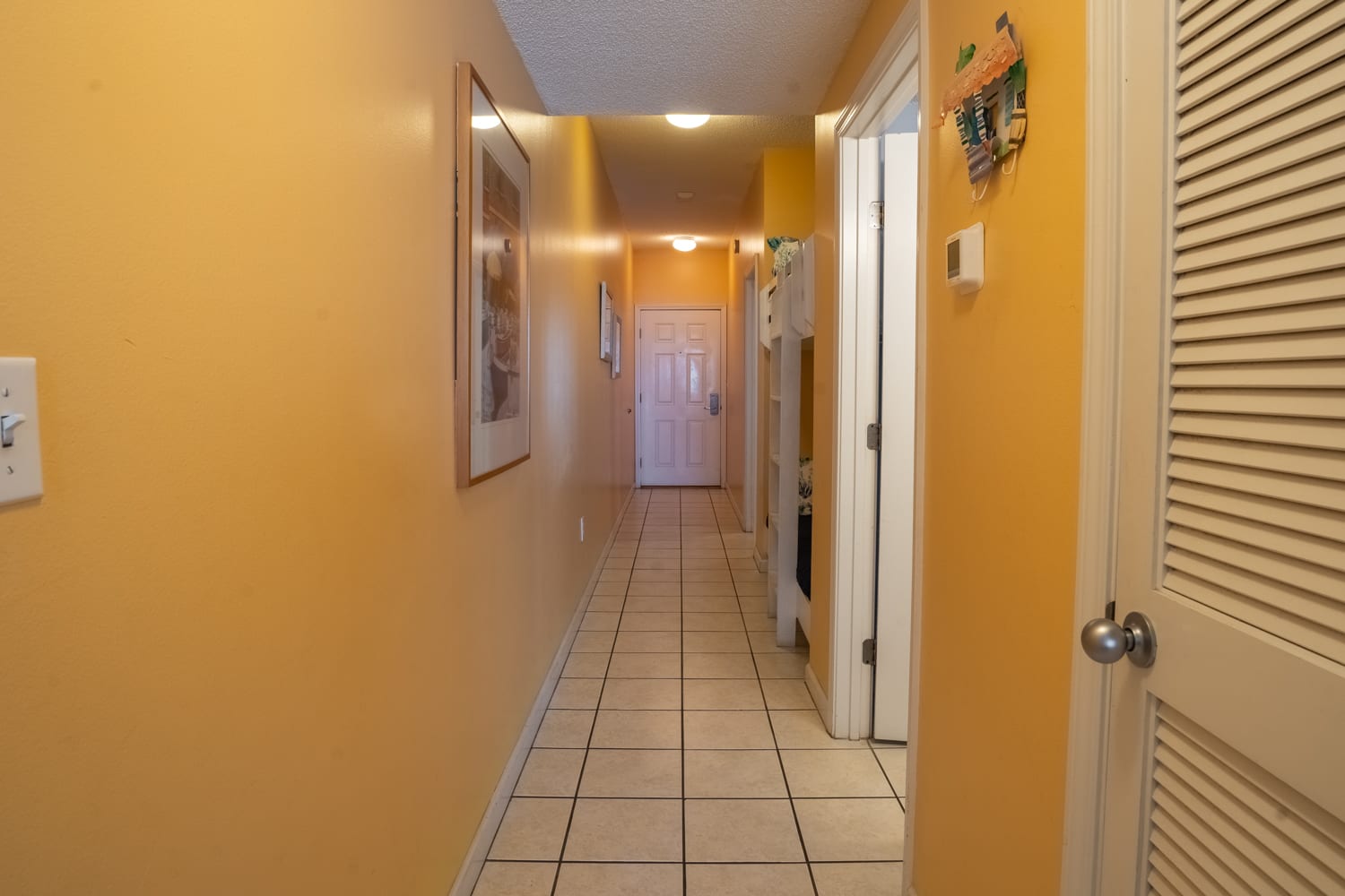 Unit hallway.