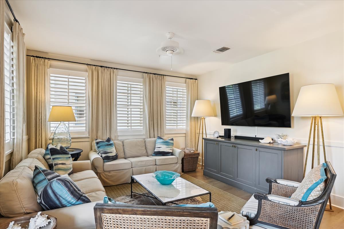 Cozy Up for a Movie Night in the Living Space