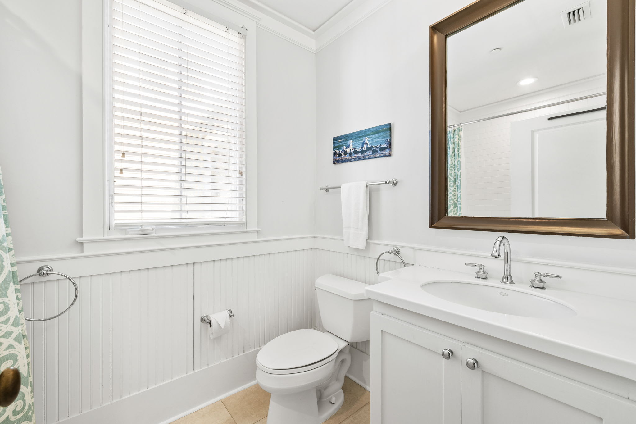 1st Floor Guest Bathroom - Single Vanity
