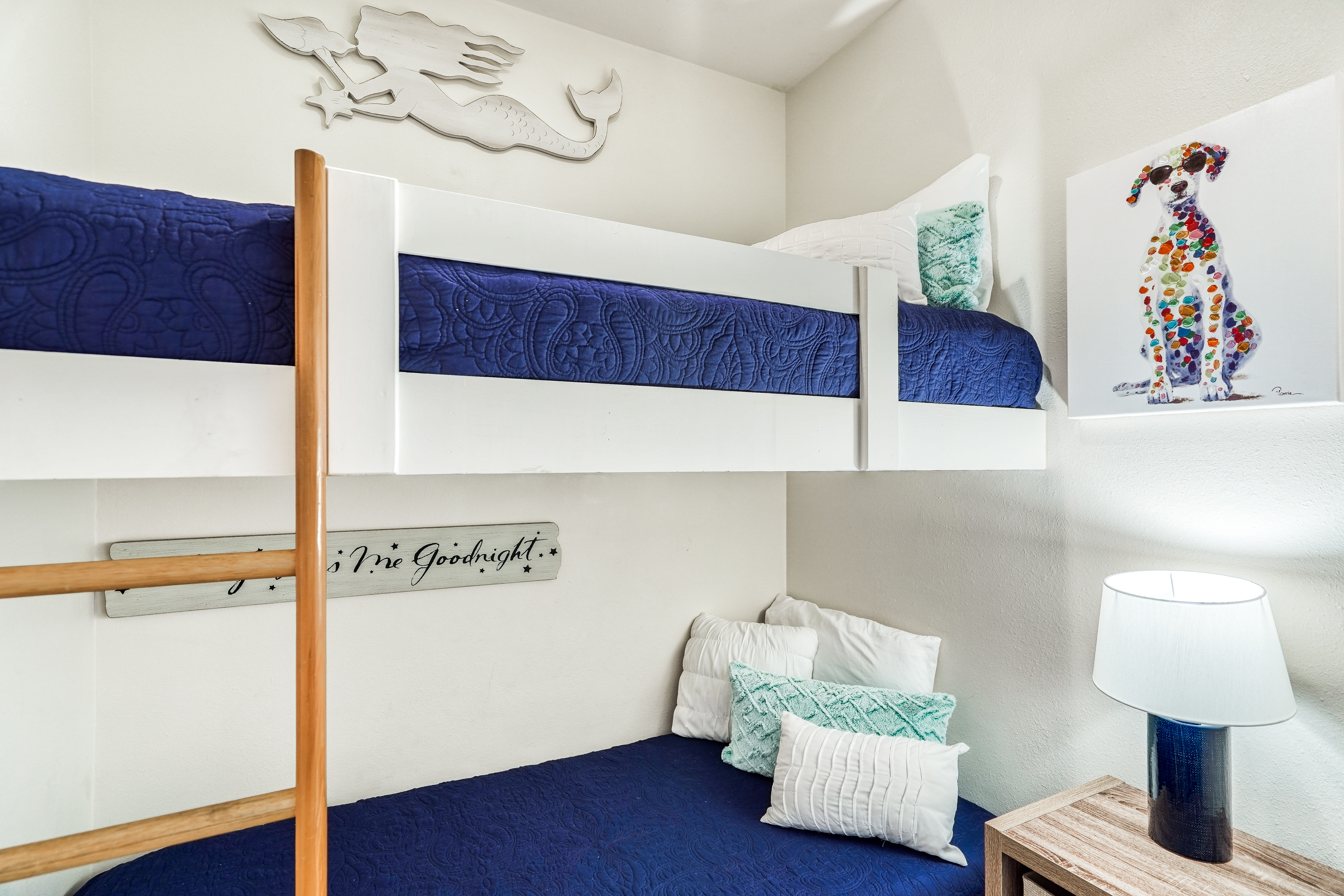 The Kids will have Sweet Dreams in the Hallway Bunk Area