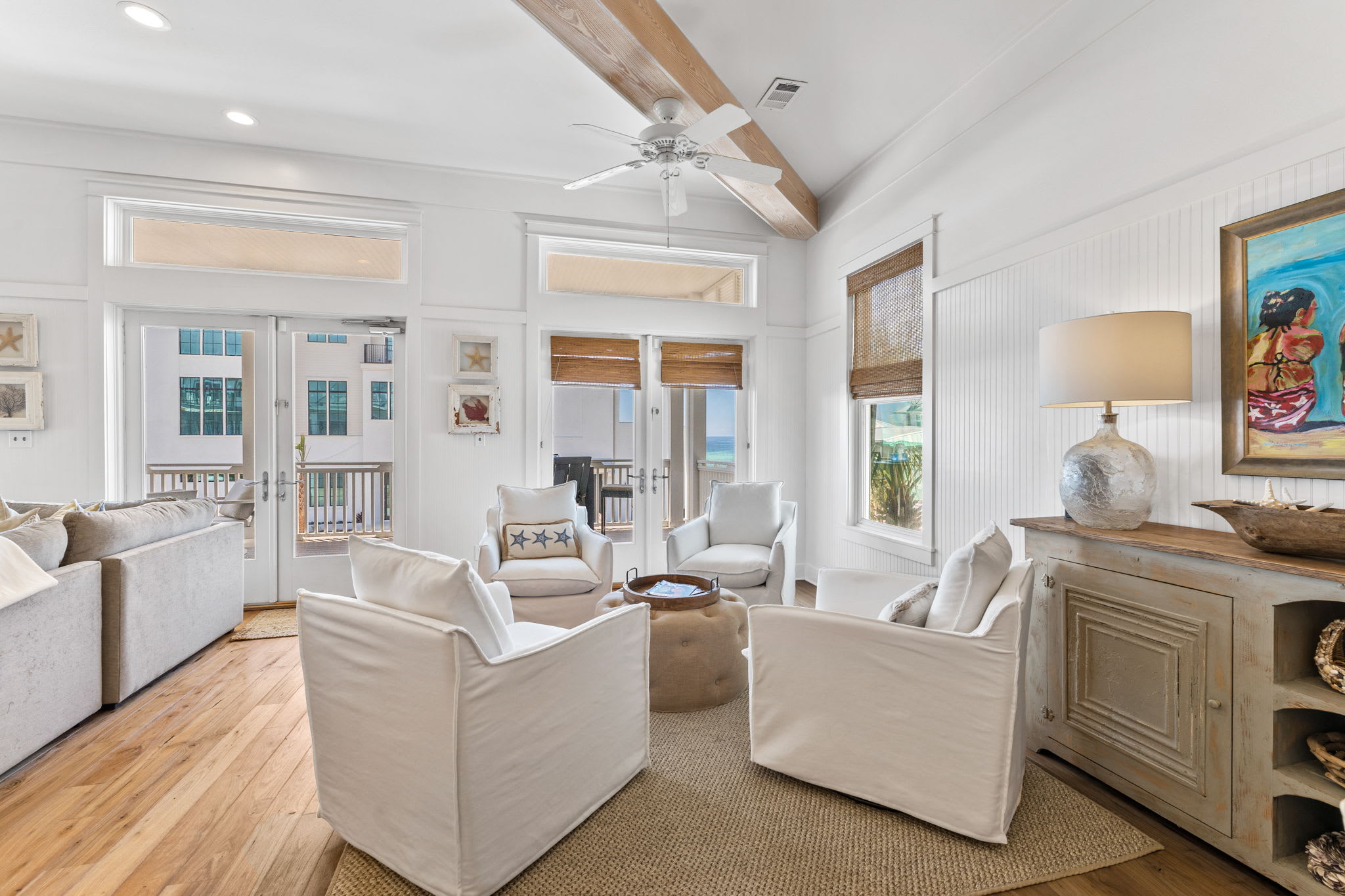 Second Floor Sitting Area - Offering Seating for Four