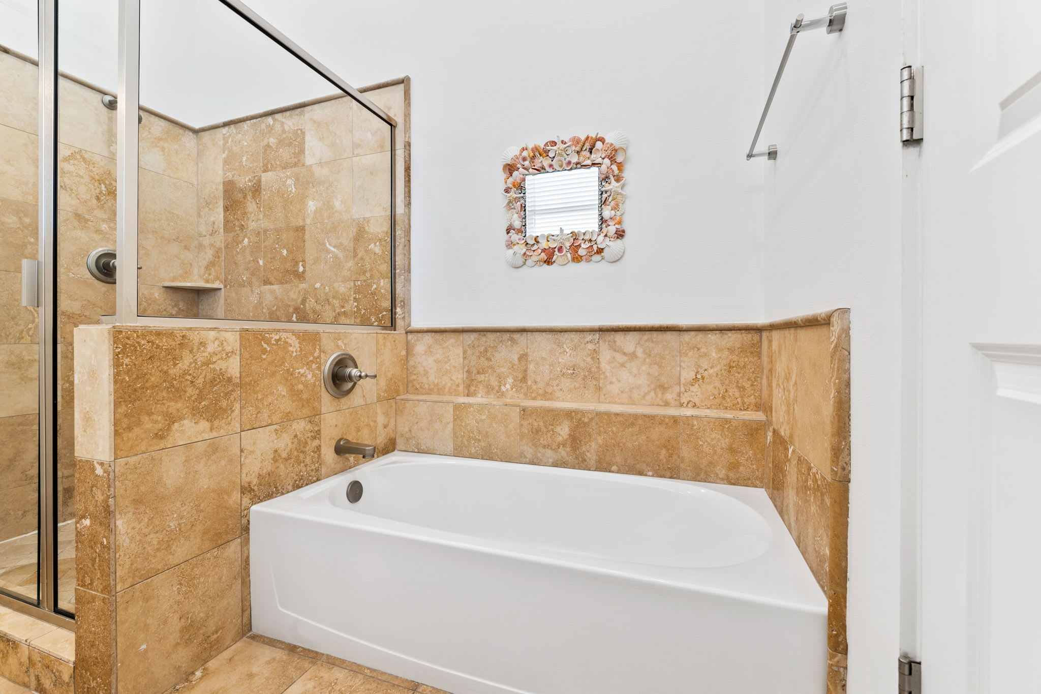 Second Floor ?Primary Ensuite - Featuring a Walk-in Shower and Soaking Tub