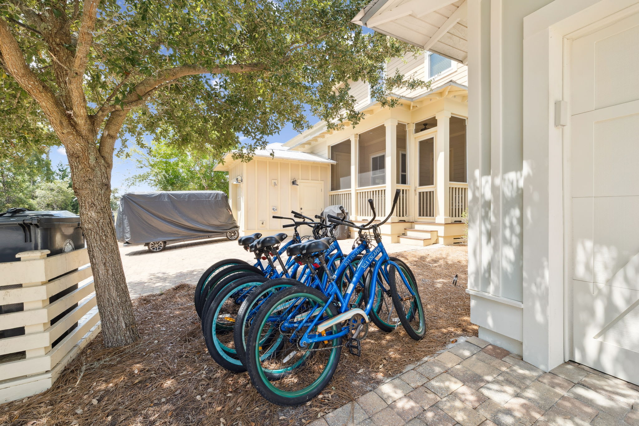 Hop on Included Bikes & Explore!