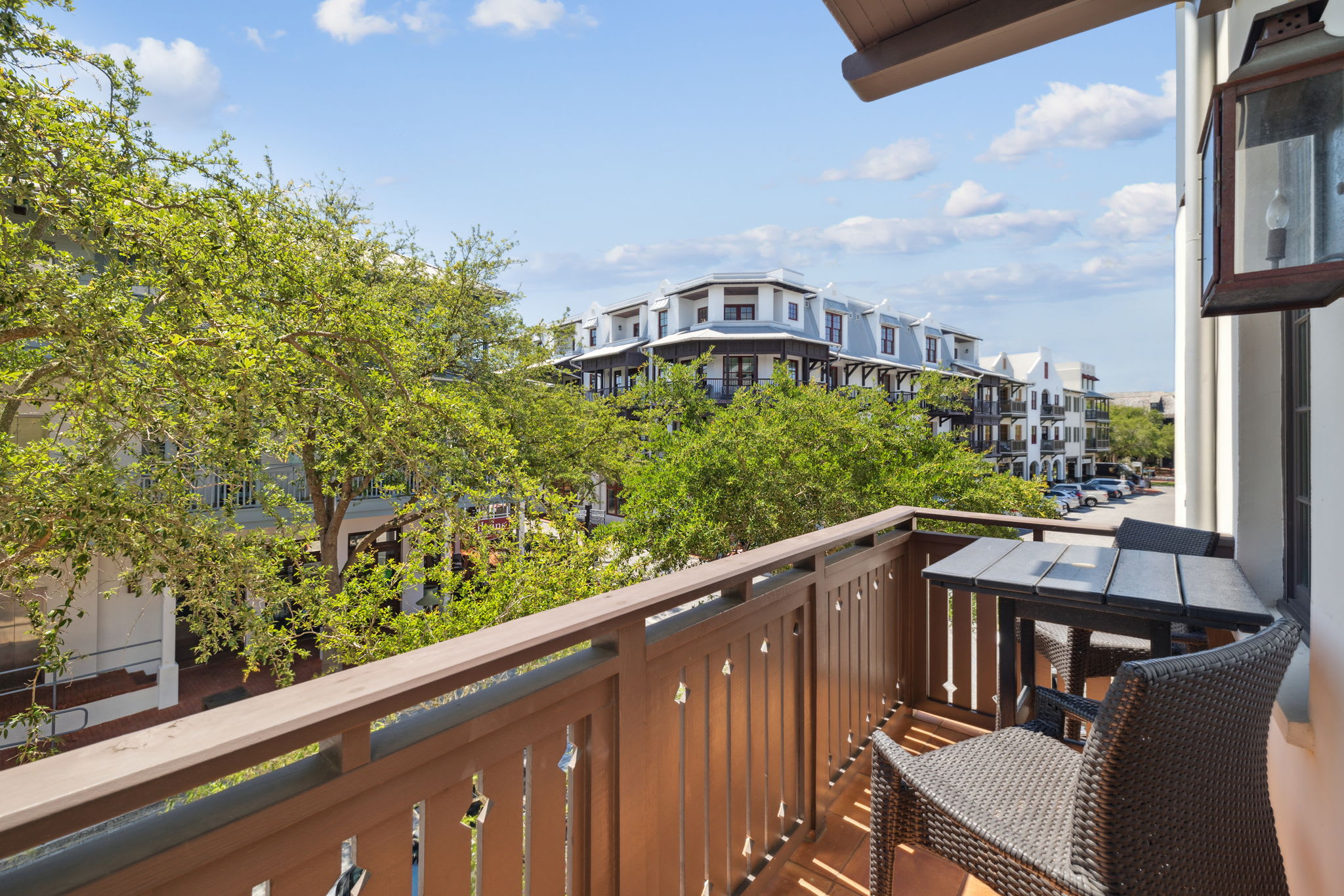 Private Balcony - Offering Views of Barrett Square!