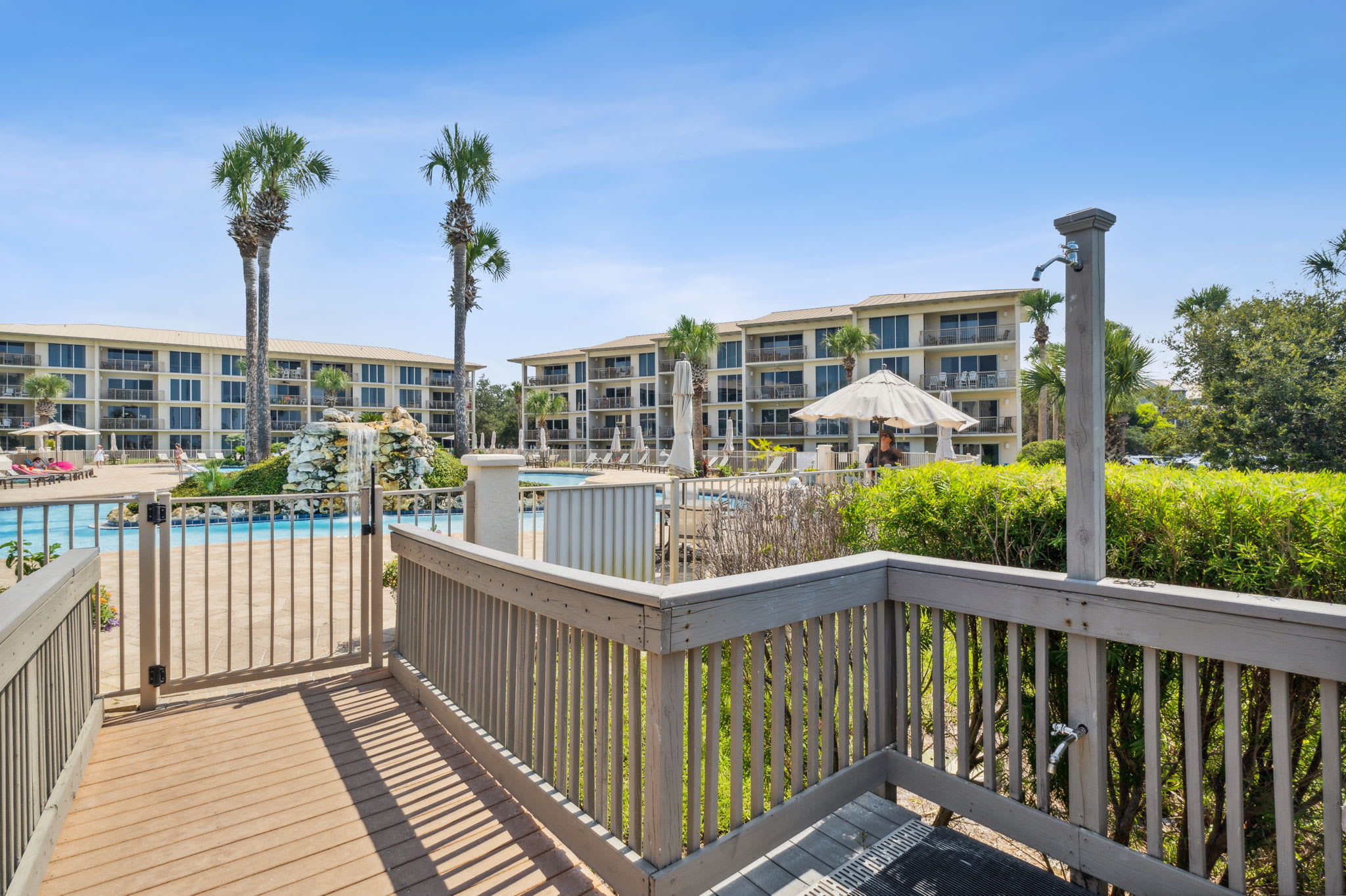 Shower by Beach Access