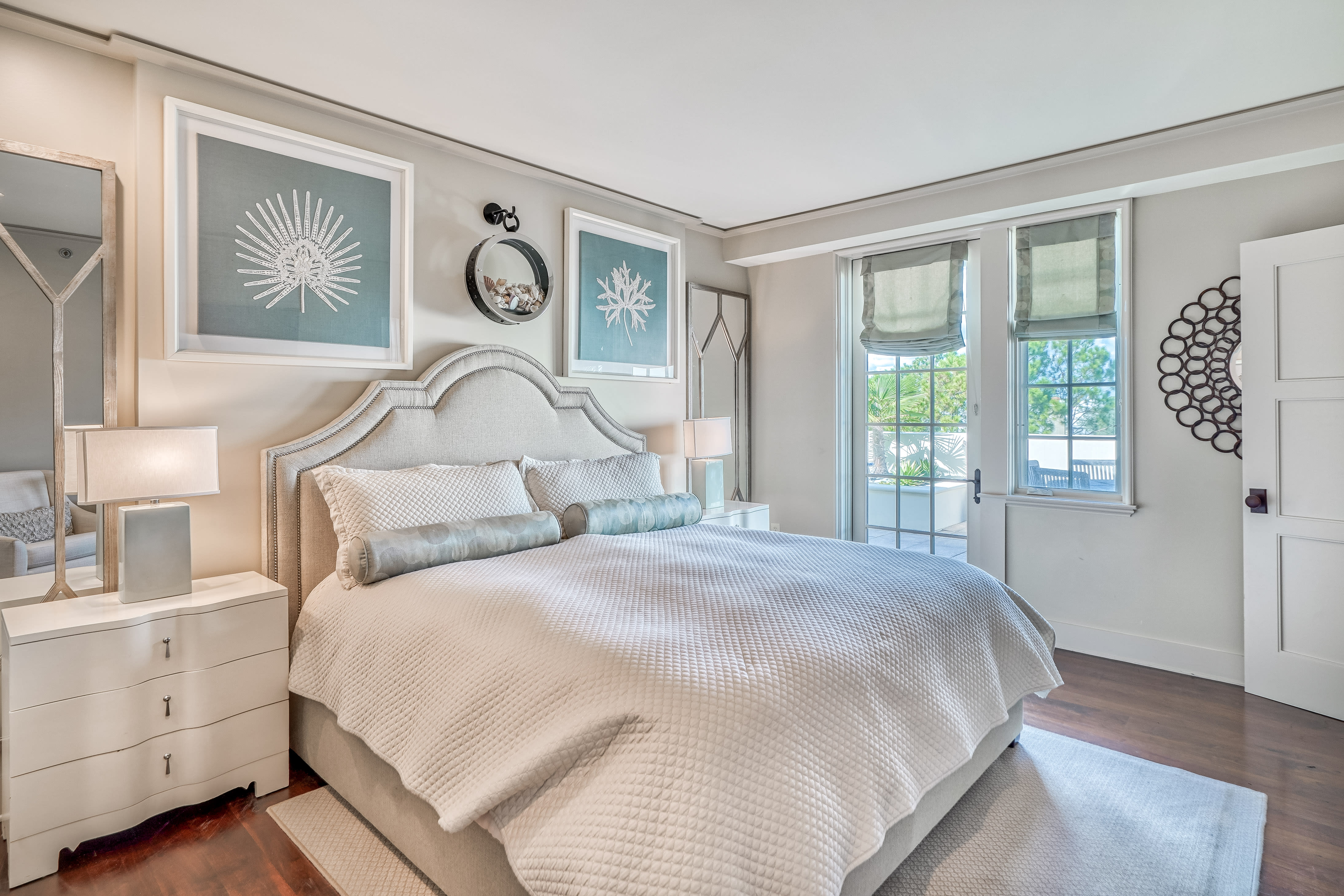 Primary Suite - Furnished with a King Size Bed