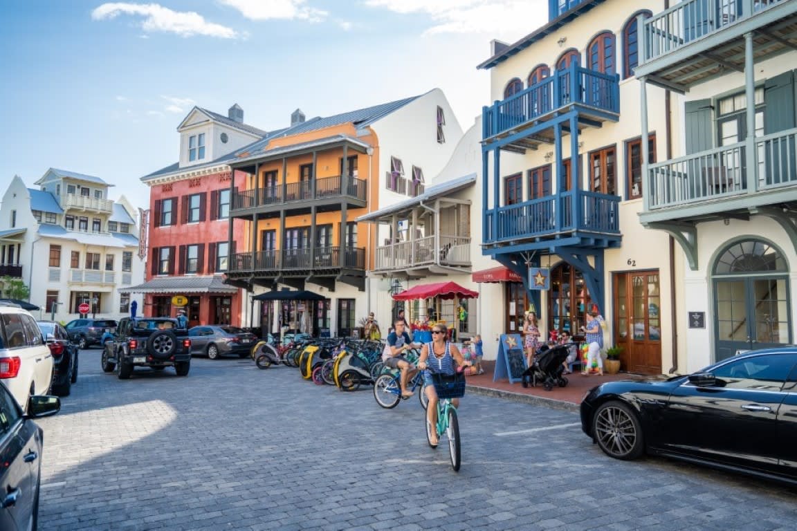 Spoil Yourslelf with an Afternoon of Shopping on Main Street in Rosemary Beach